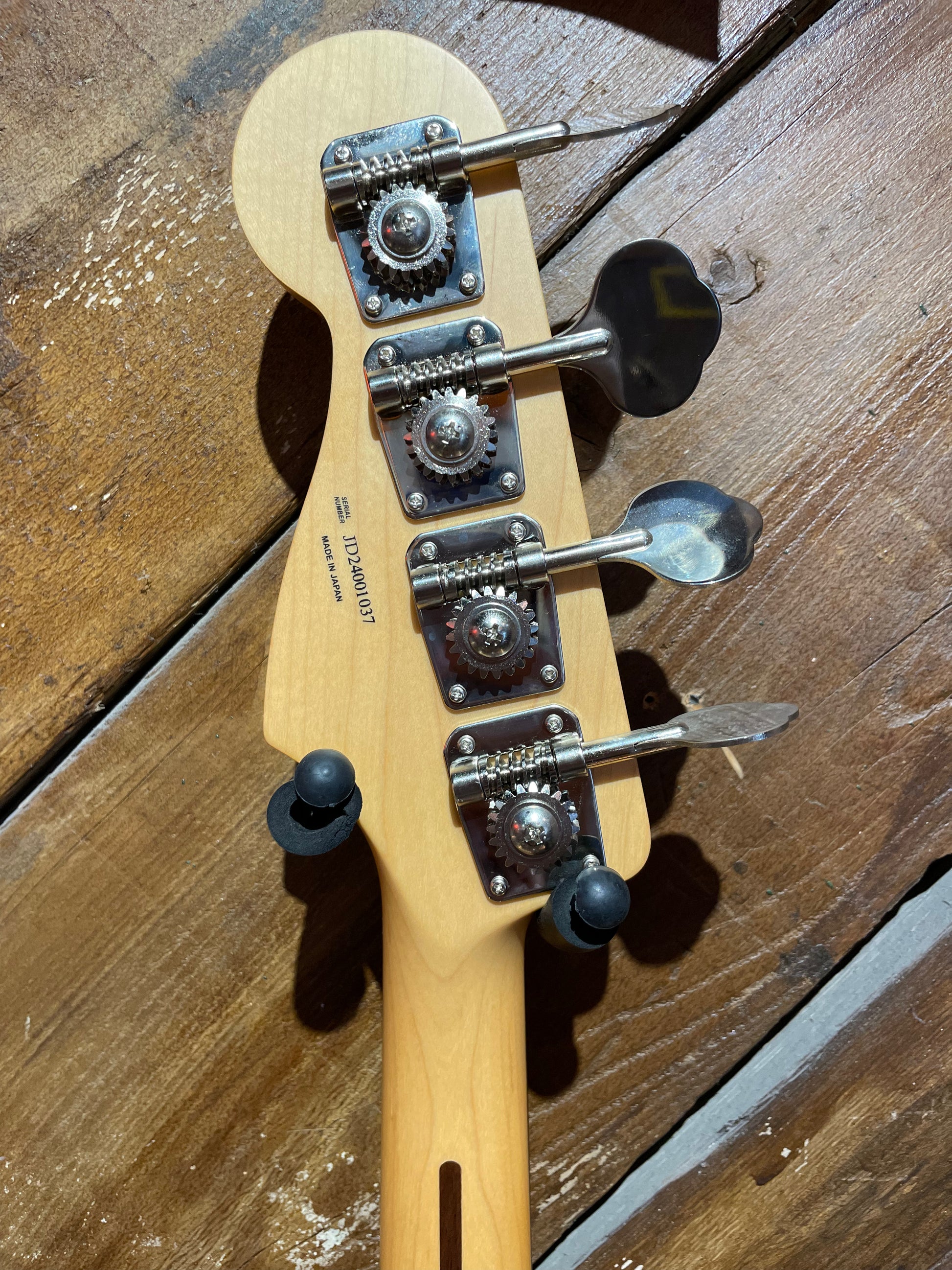 S/H 2024 Fender MIJ Hybrid II Jazz Bass, Forest Blue