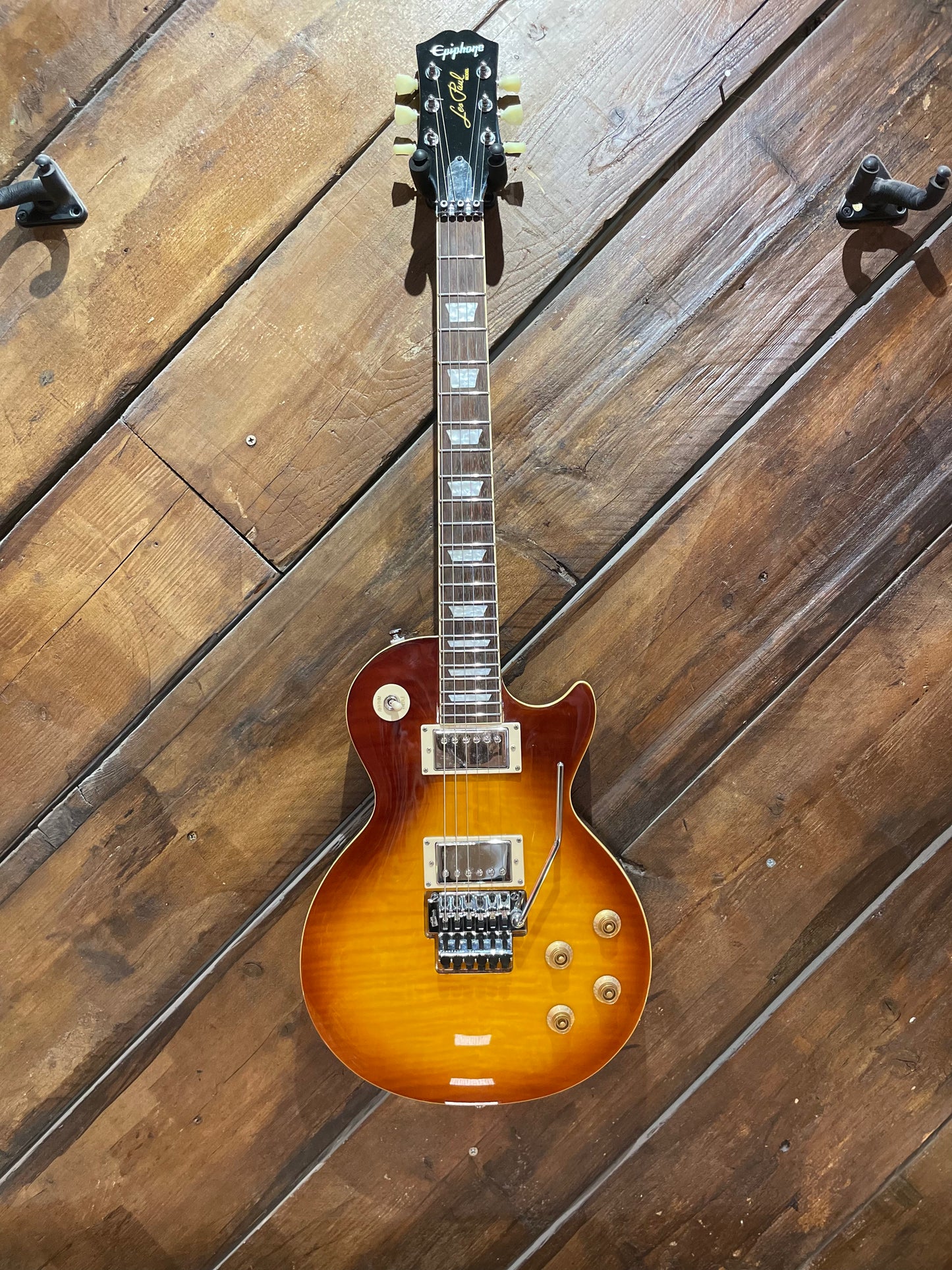 S/H 2021 Epiphone Alex Lifeson Signature Les Paul Standard Axcess, Viceroy Brown