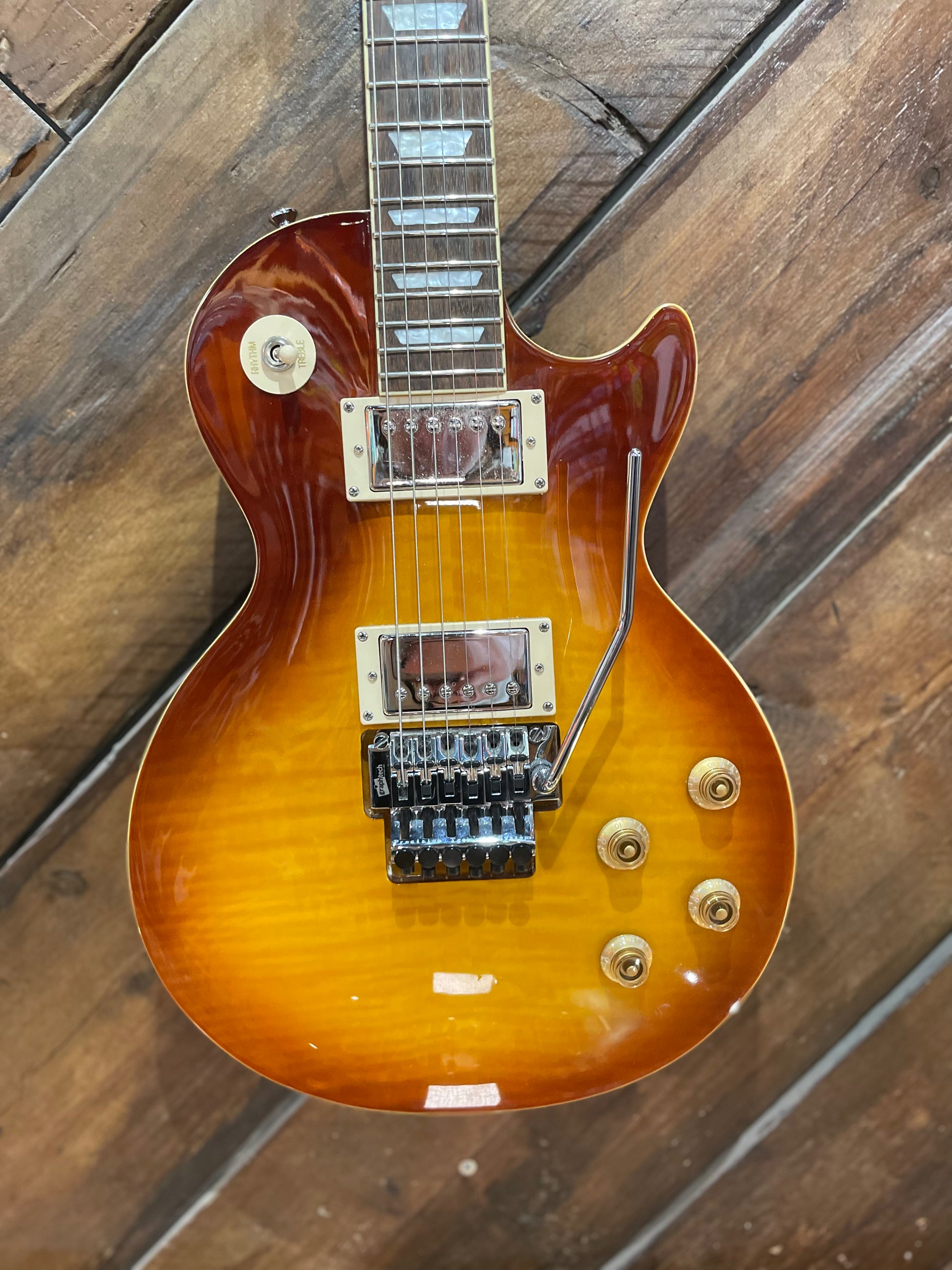 S/H 2021 Epiphone Alex Lifeson Signature Les Paul Standard Axcess, Viceroy Brown