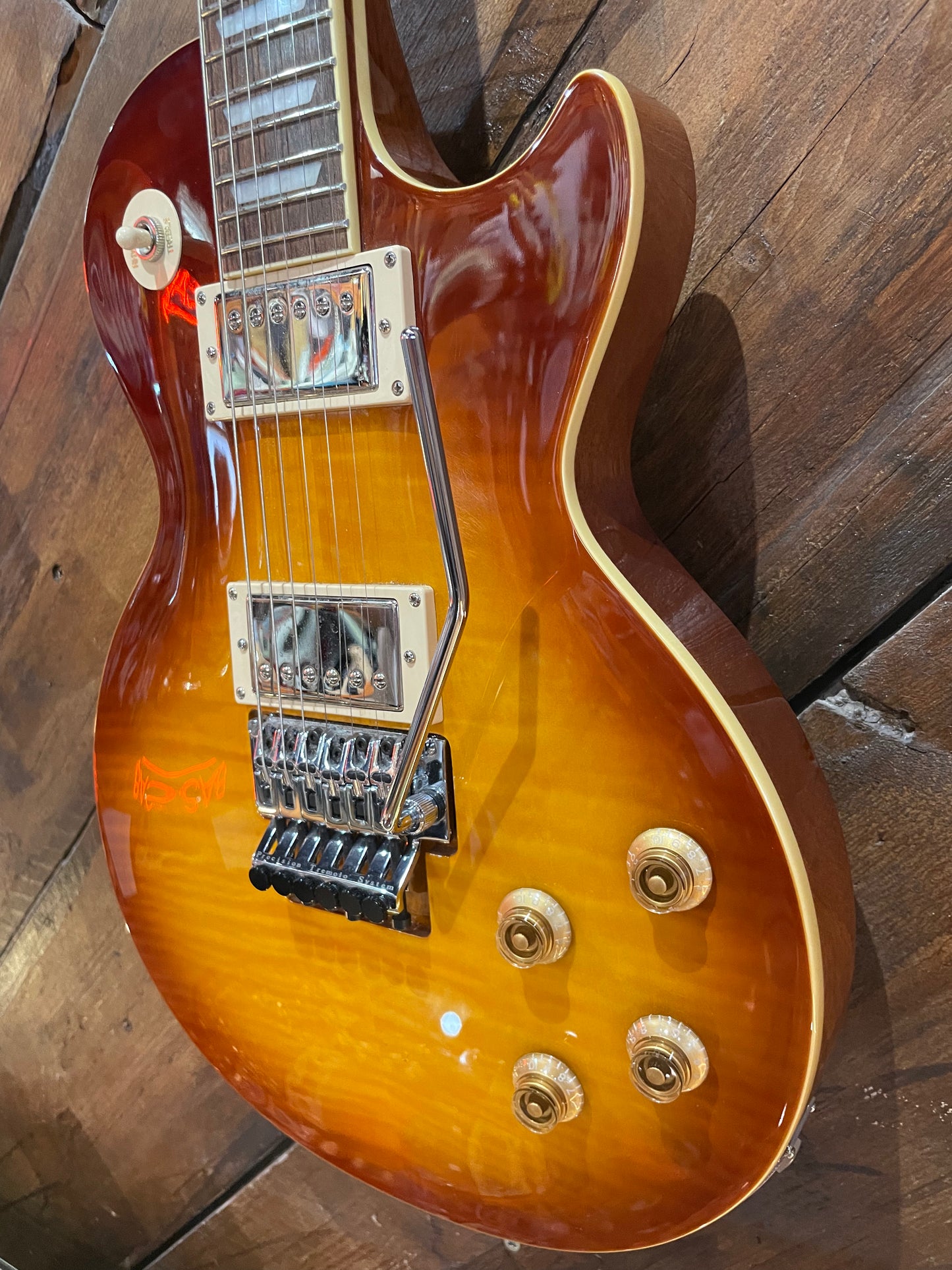 S/H 2021 Epiphone Alex Lifeson Signature Les Paul Standard Axcess, Viceroy Brown