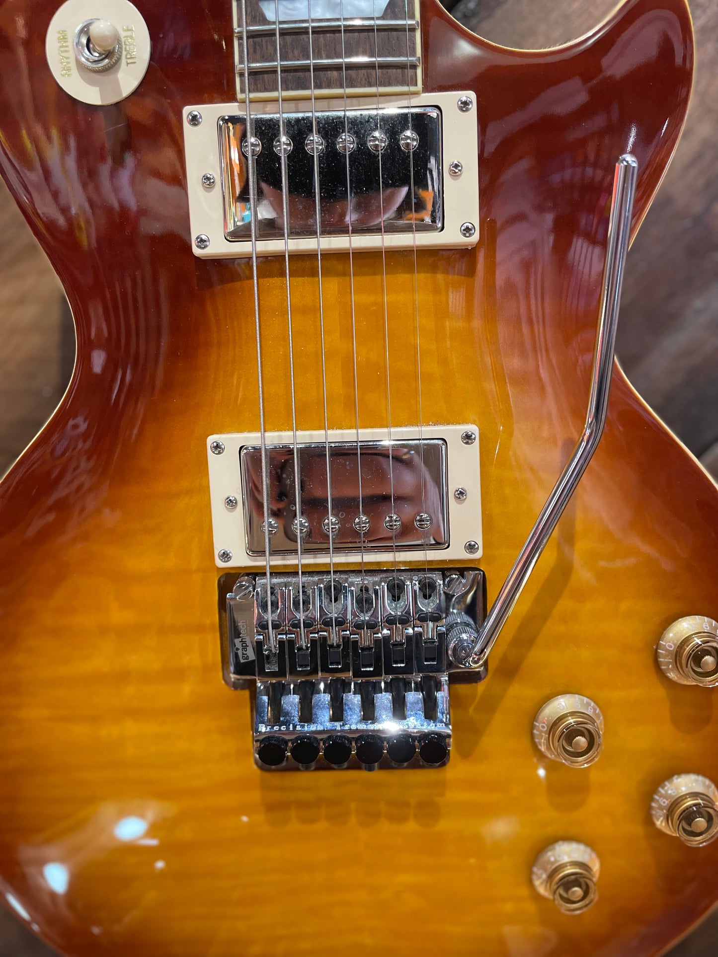 S/H 2021 Epiphone Alex Lifeson Signature Les Paul Standard Axcess, Viceroy Brown