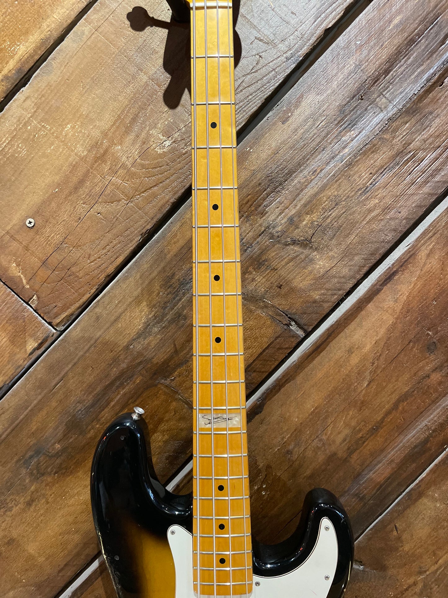 S/H 2002 Fender CIJ Sting Signature '57 Precision Bass, Two Tone Sunburst