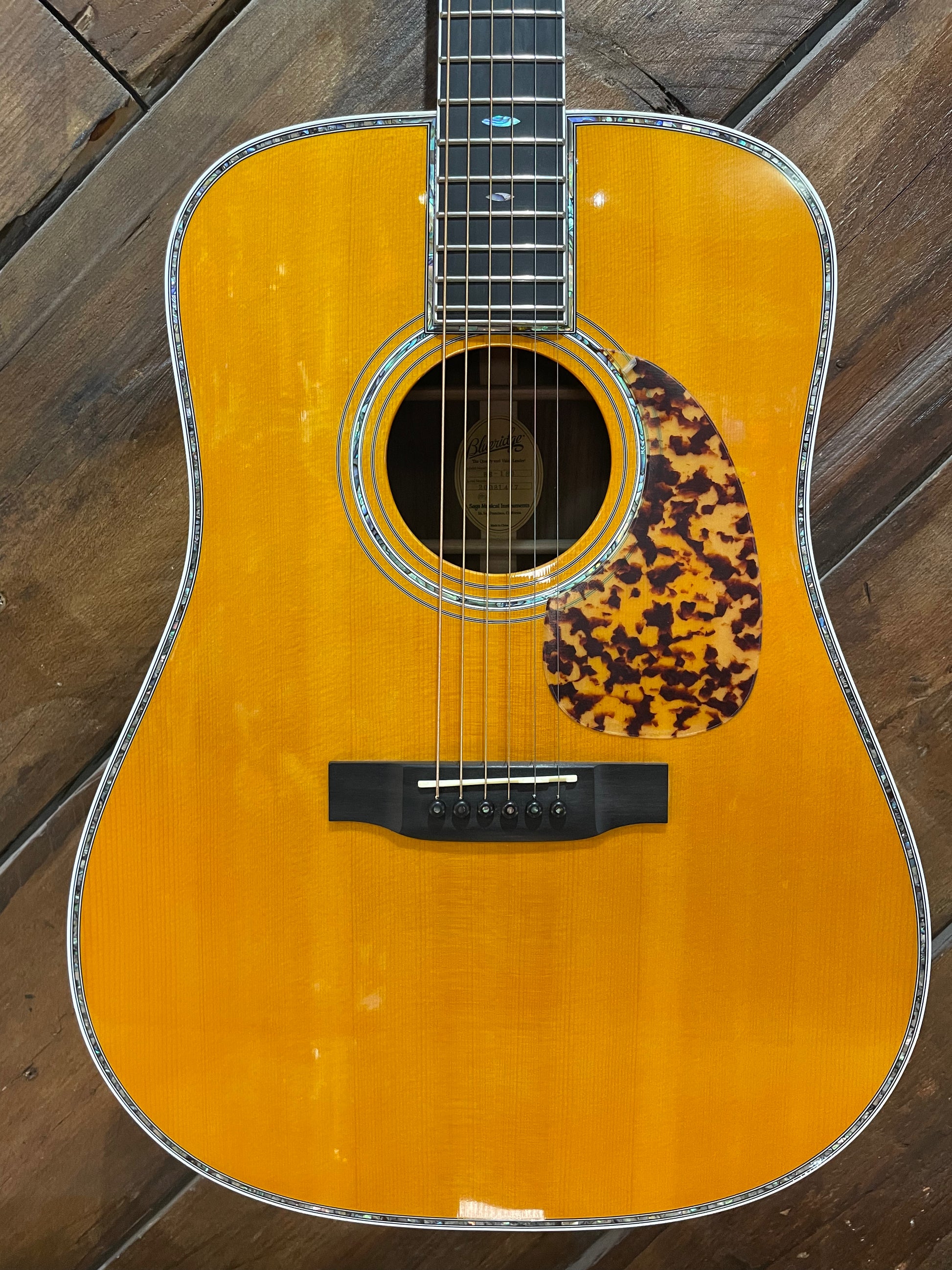 S/H Blue Ridge BR-180 Dreadnought Acoustic Guitar, Natural