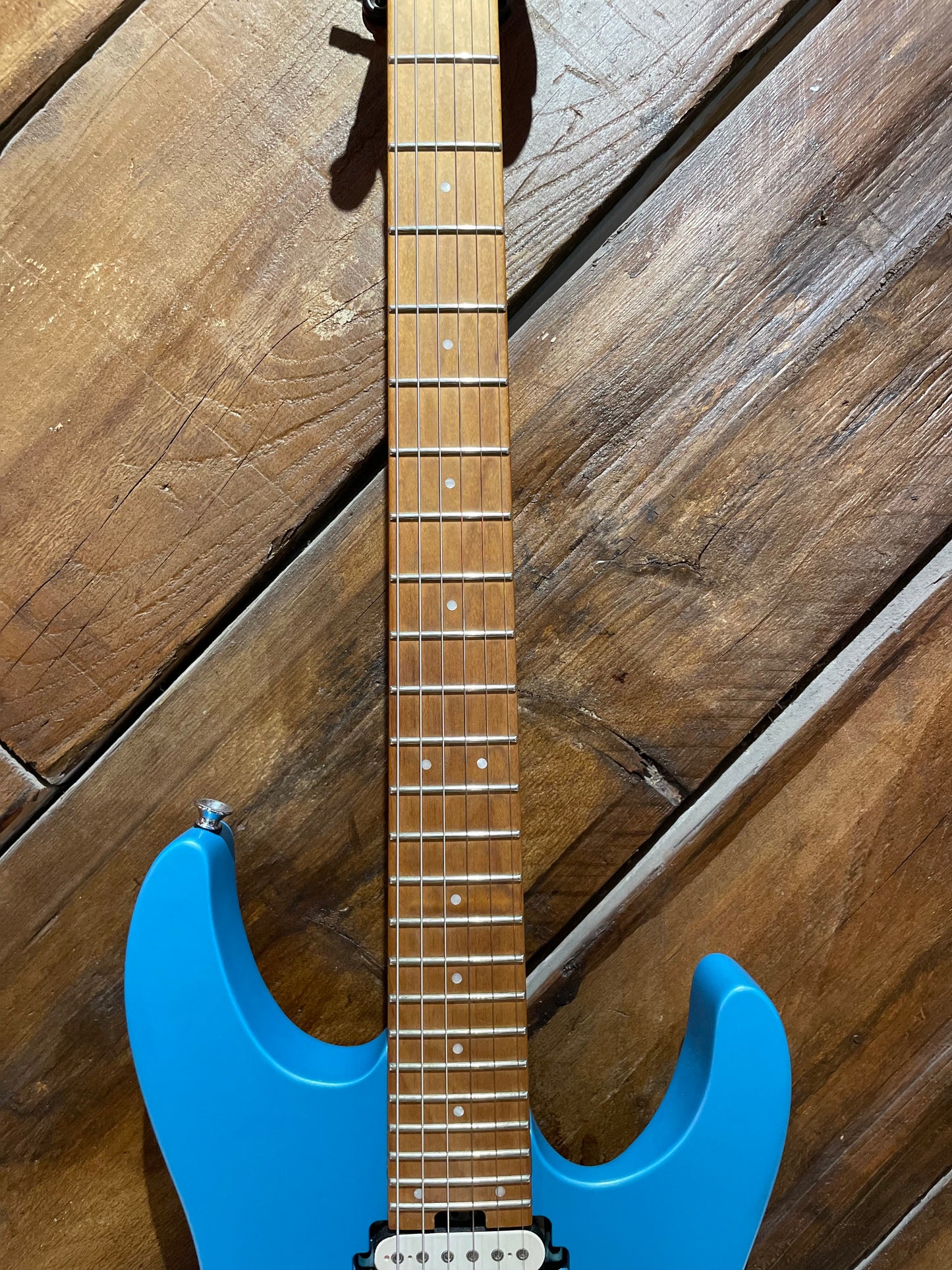 S/H Charvel Pro Mod DK24 HH, Matte Blue Frost