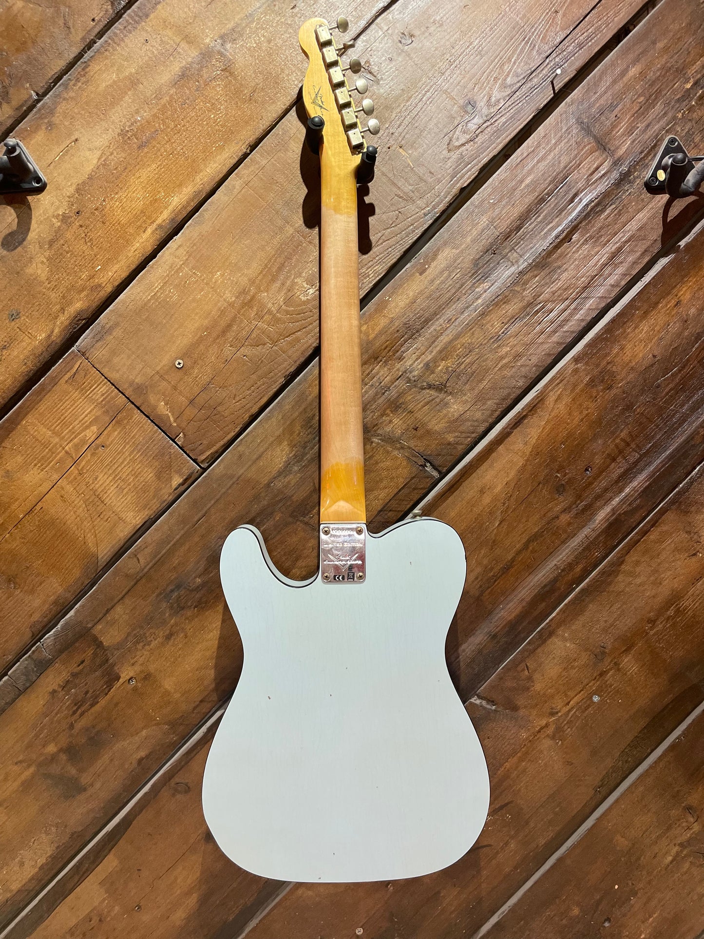 Fender Custom Shop Limited Edition Journeyman Telecaster Custom with Bigsby, Aged Sonic Blue NEW