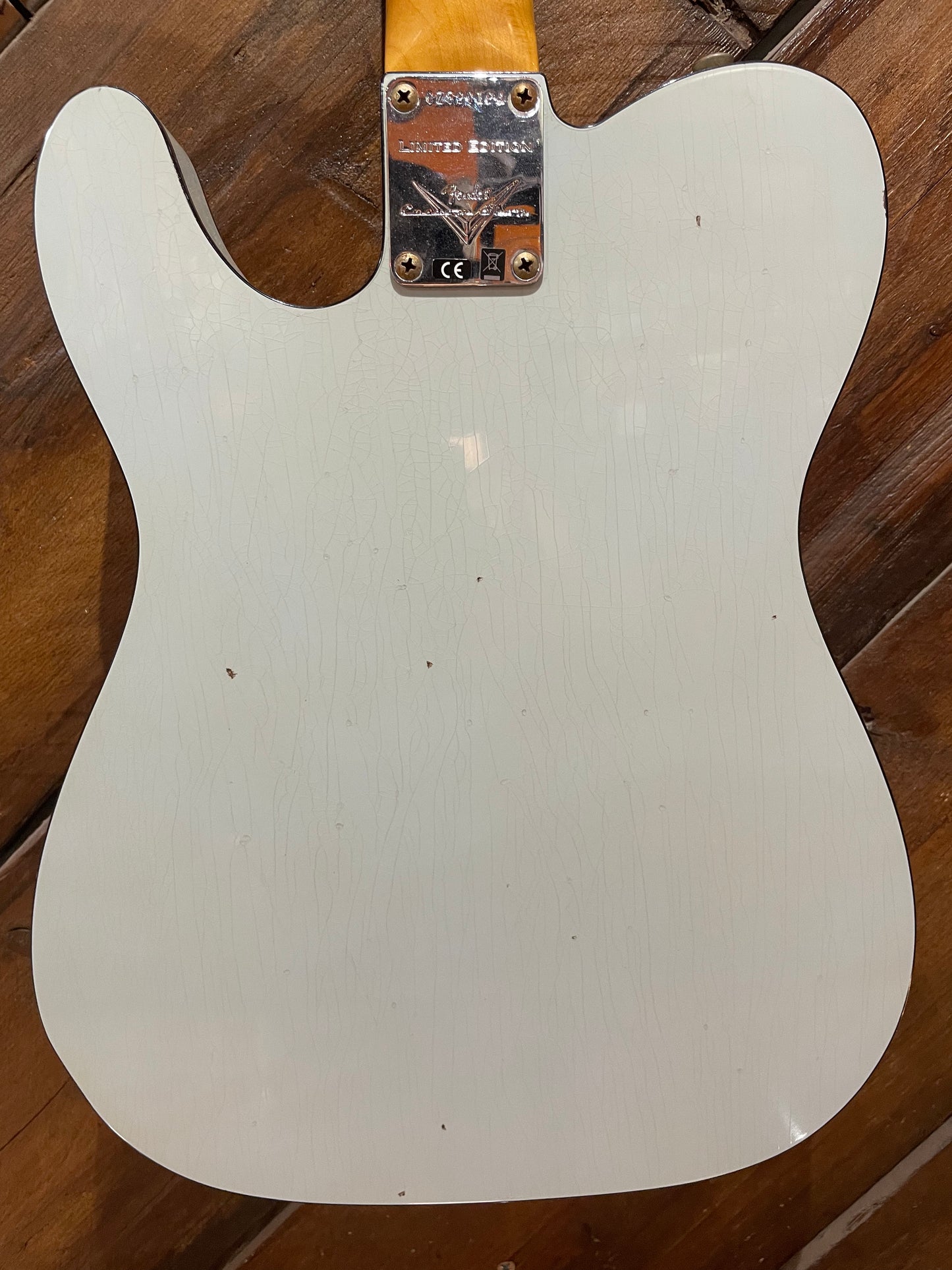 Fender Custom Shop Limited Edition Journeyman Telecaster Custom with Bigsby, Aged Sonic Blue NEW
