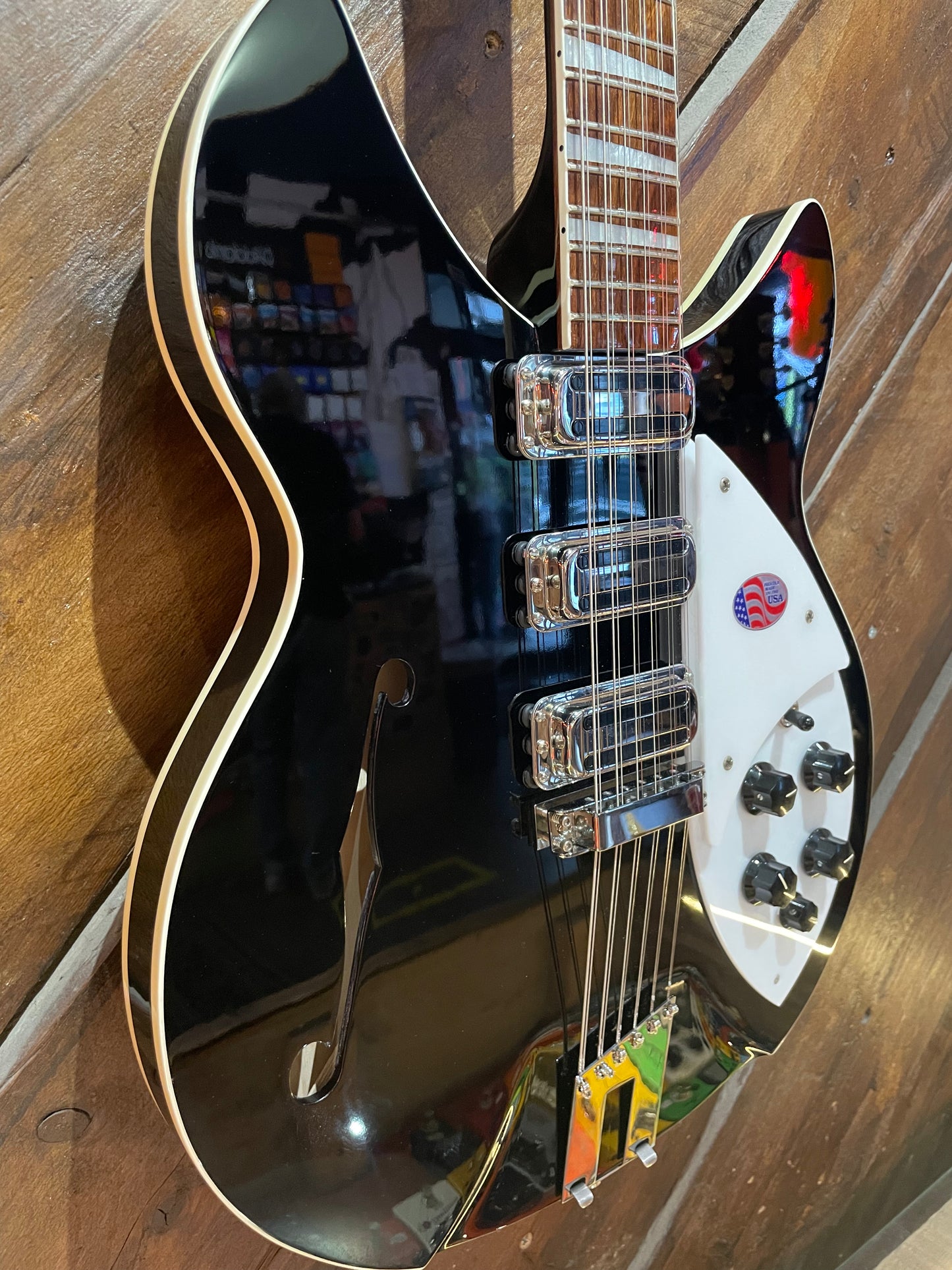 S/H 2024 Rickenbacker 1993 PLUS 330/12 12-String Electric Guitar, Jetglo