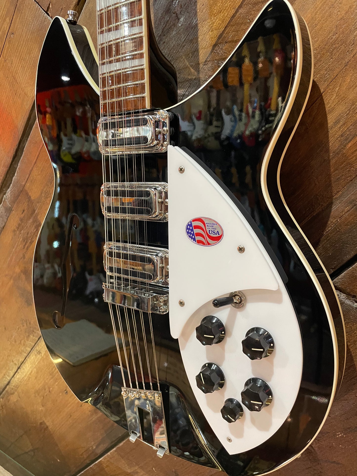 S/H 2024 Rickenbacker 1993 PLUS 330/12 12-String Electric Guitar, Jetglo