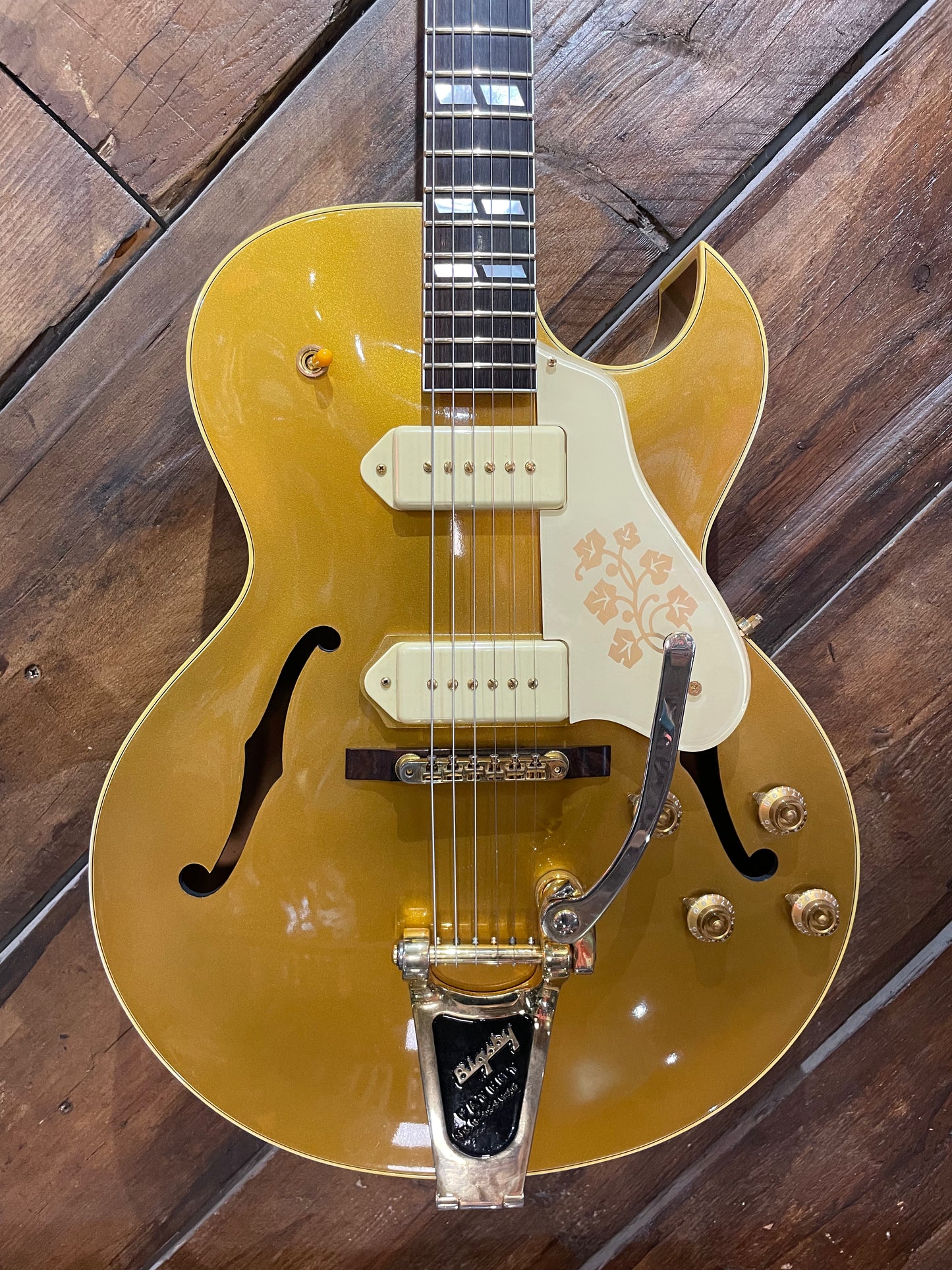 S/H 1991 Gibson ES-295, Gold Bullion