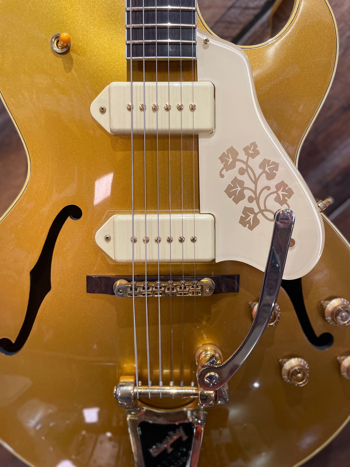 S/H 1991 Gibson ES-295, Gold Bullion
