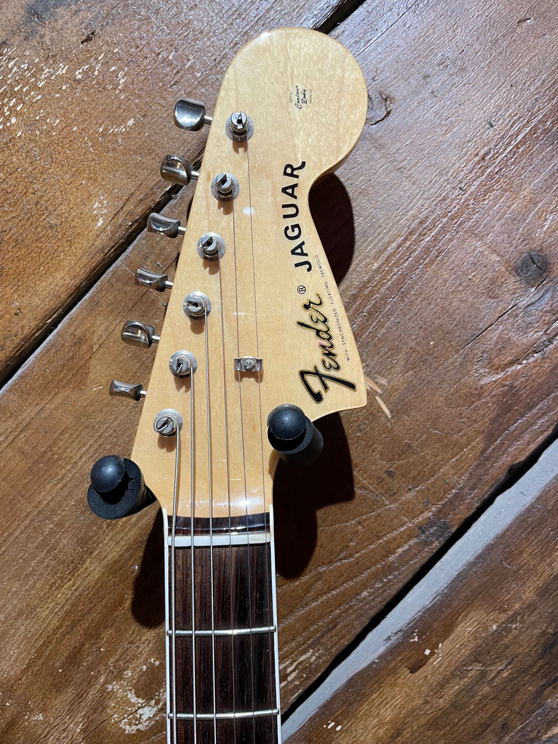 S/H 2012 Fender MIJ FSR Thinline Jaguar, Three Tone Sunburst