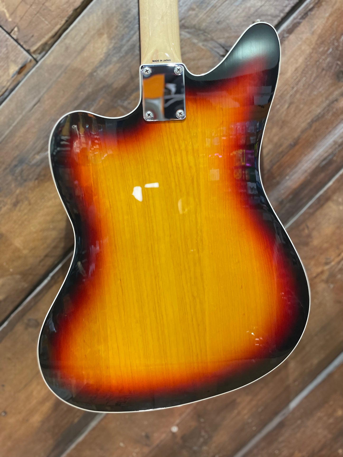 S/H 2012 Fender MIJ FSR Thinline Jaguar, Three Tone Sunburst