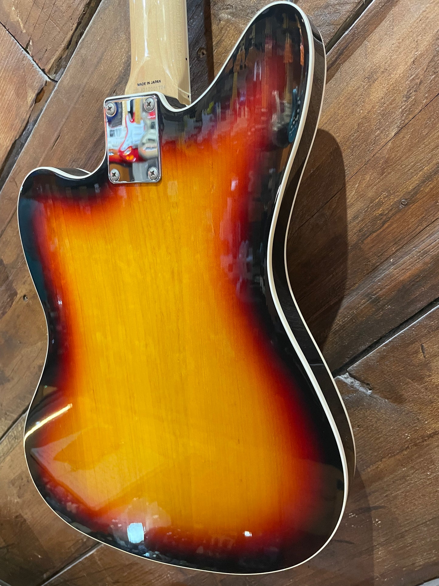 S/H 2012 Fender MIJ FSR Thinline Jaguar, Three Tone Sunburst