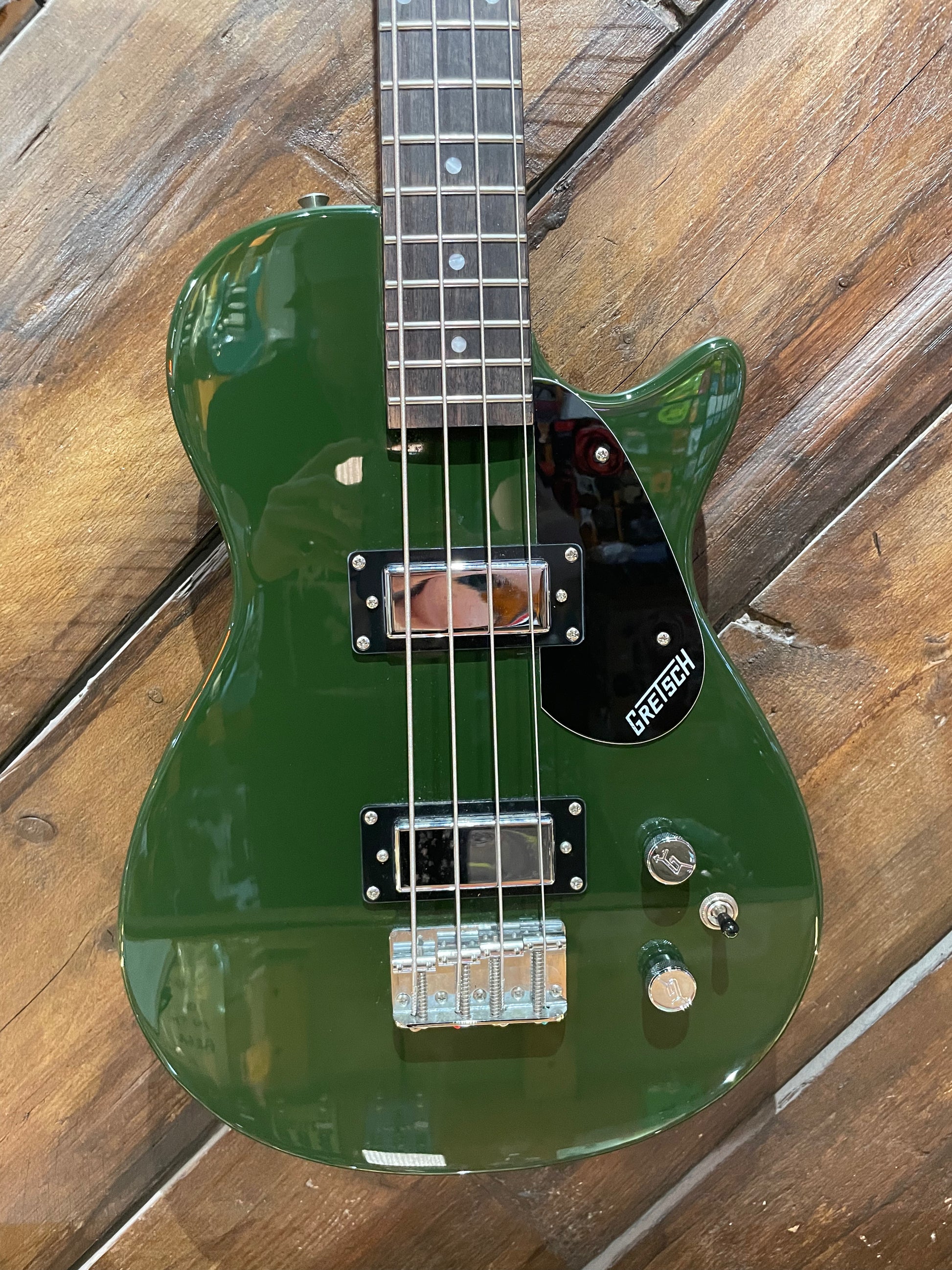 S/H Gretsch G2220 Junior Jet Bass II, Torino Green