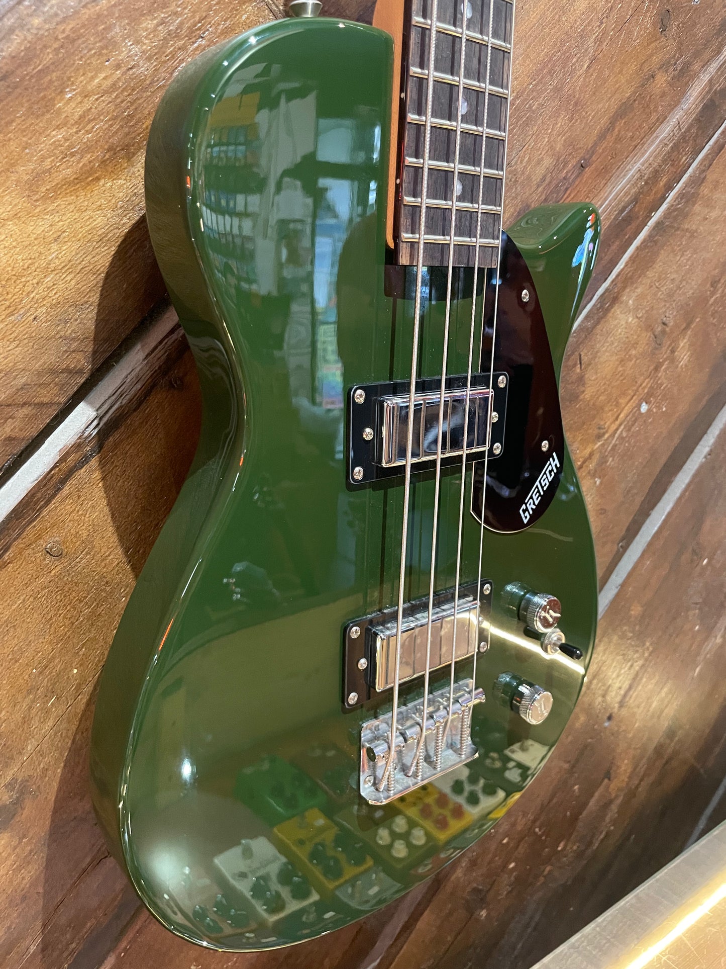 S/H Gretsch G2220 Junior Jet Bass II, Torino Green