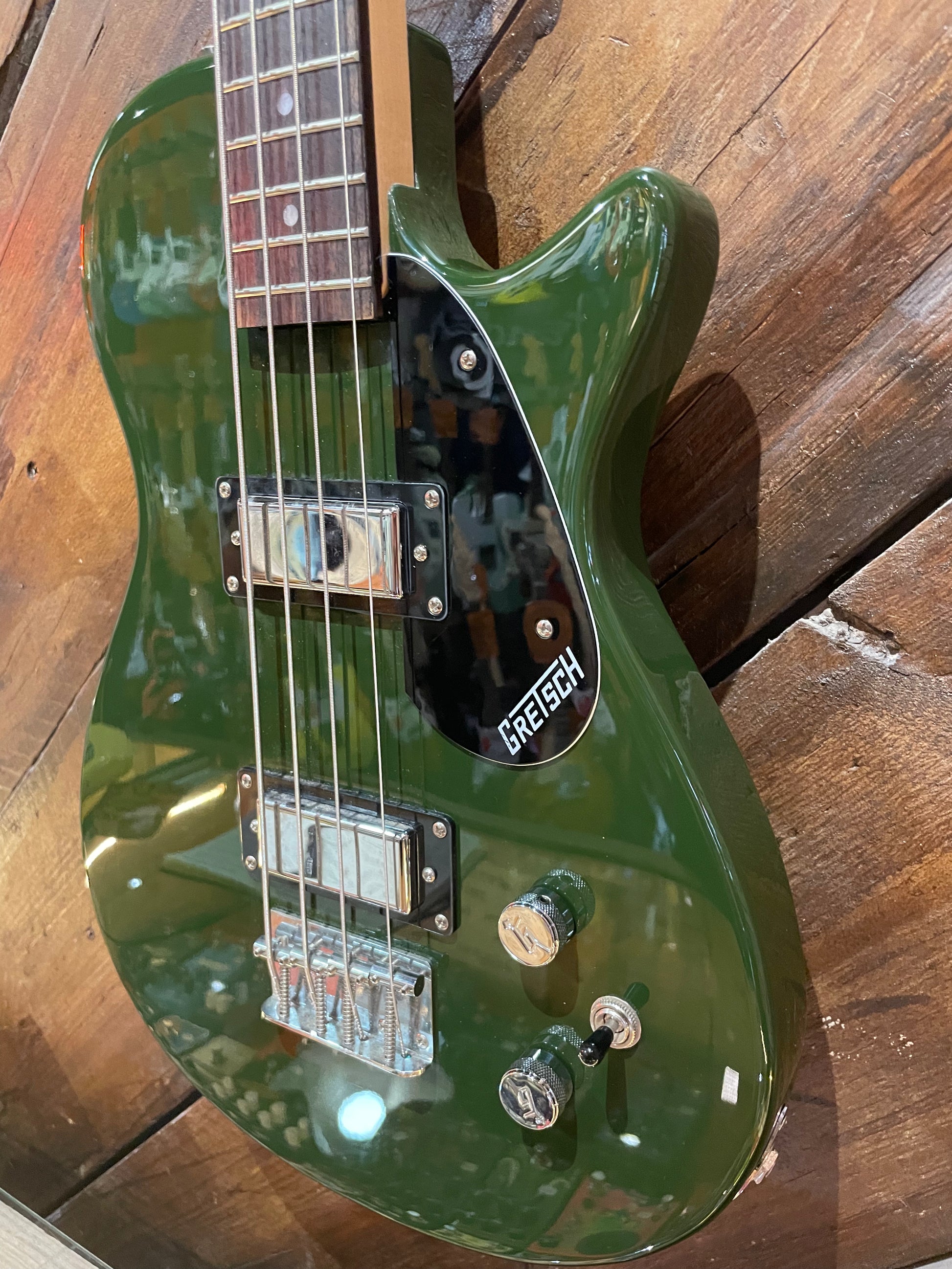 S/H Gretsch G2220 Junior Jet Bass II, Torino Green