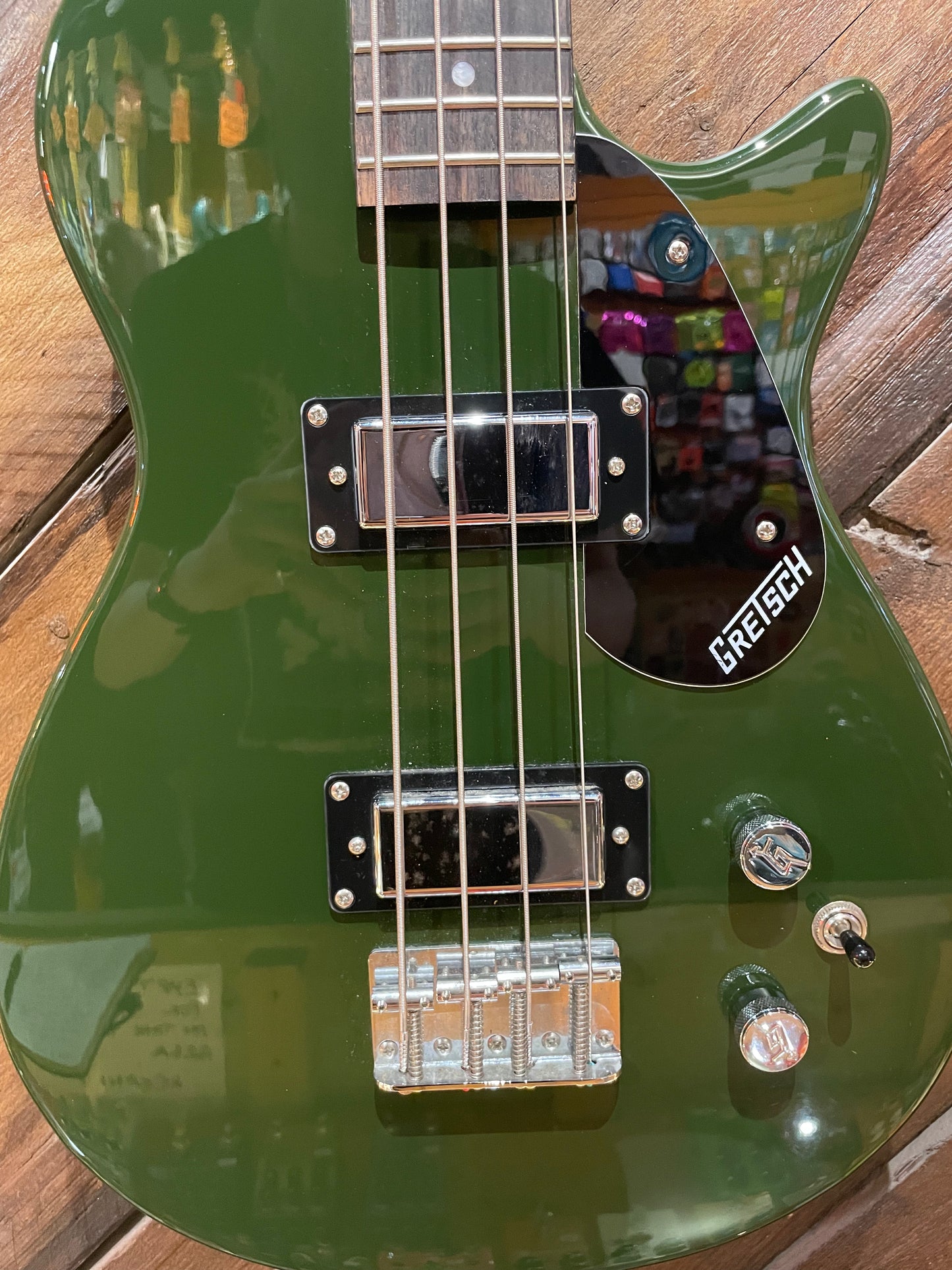 S/H Gretsch G2220 Junior Jet Bass II, Torino Green
