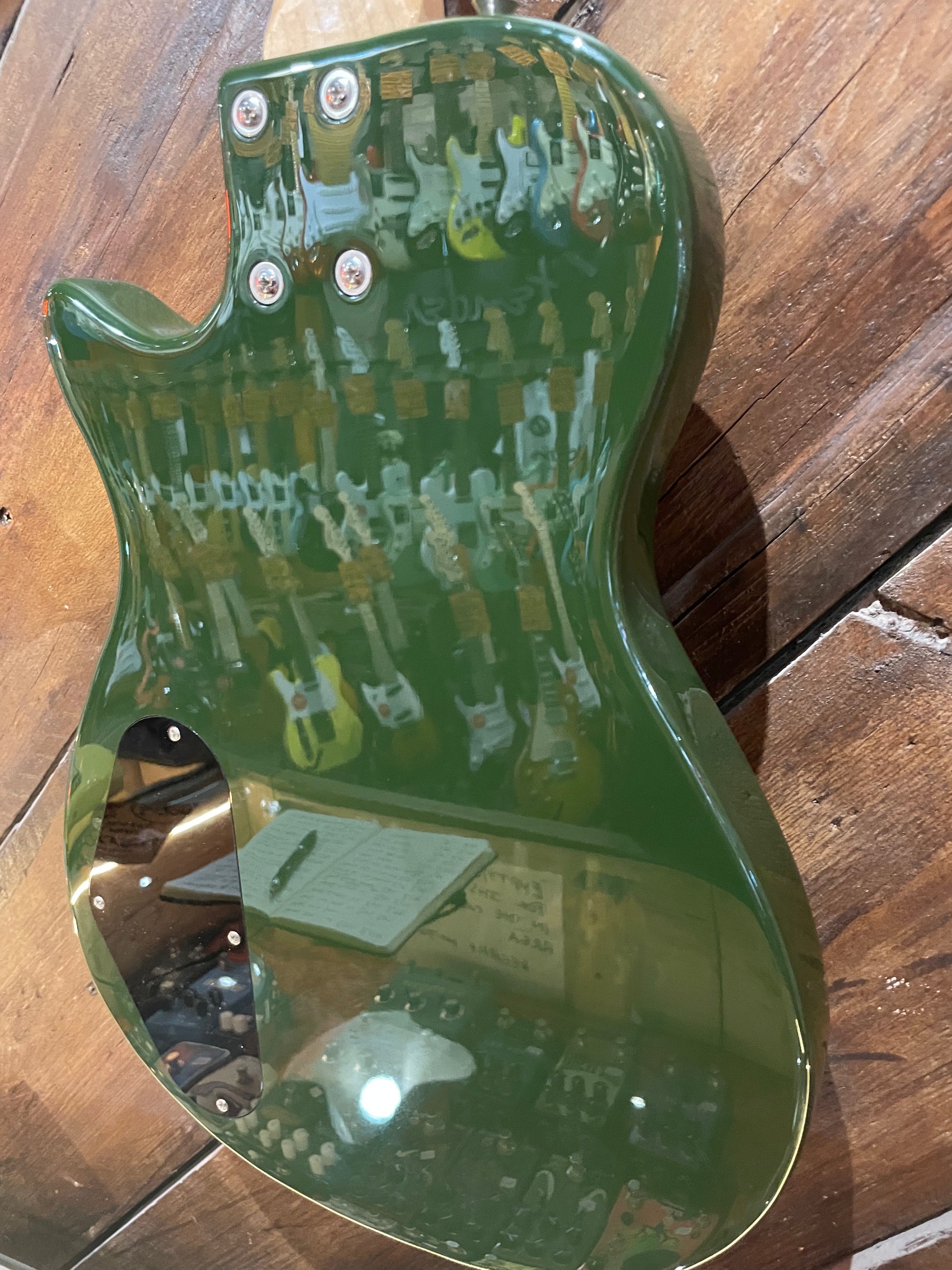 S/H Gretsch G2220 Junior Jet Bass II, Torino Green