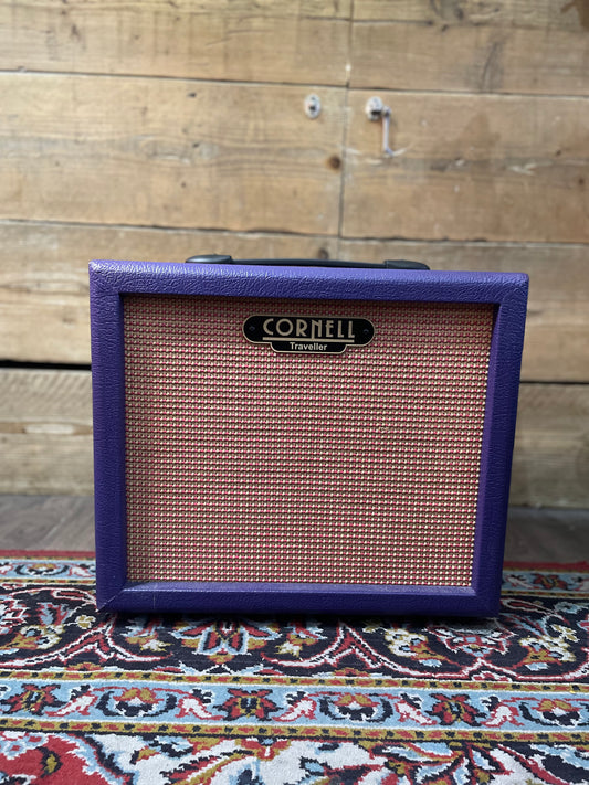 S/H Cornell Traveller 5, All Valve 5 Watt Combo Amplifier, Purple