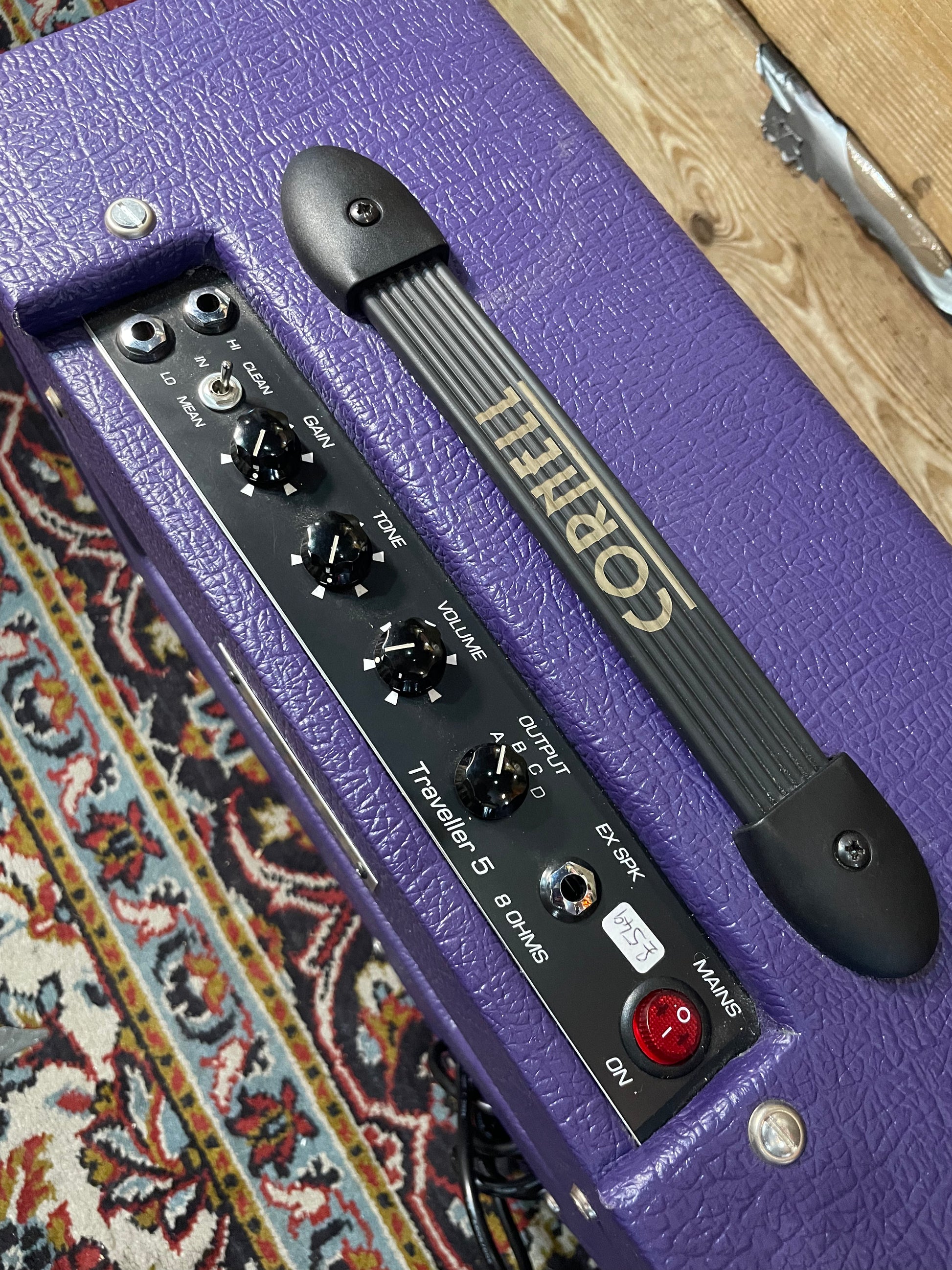 S/H Cornell Traveller 5, All Valve 5 Watt Combo Amplifier, Purple