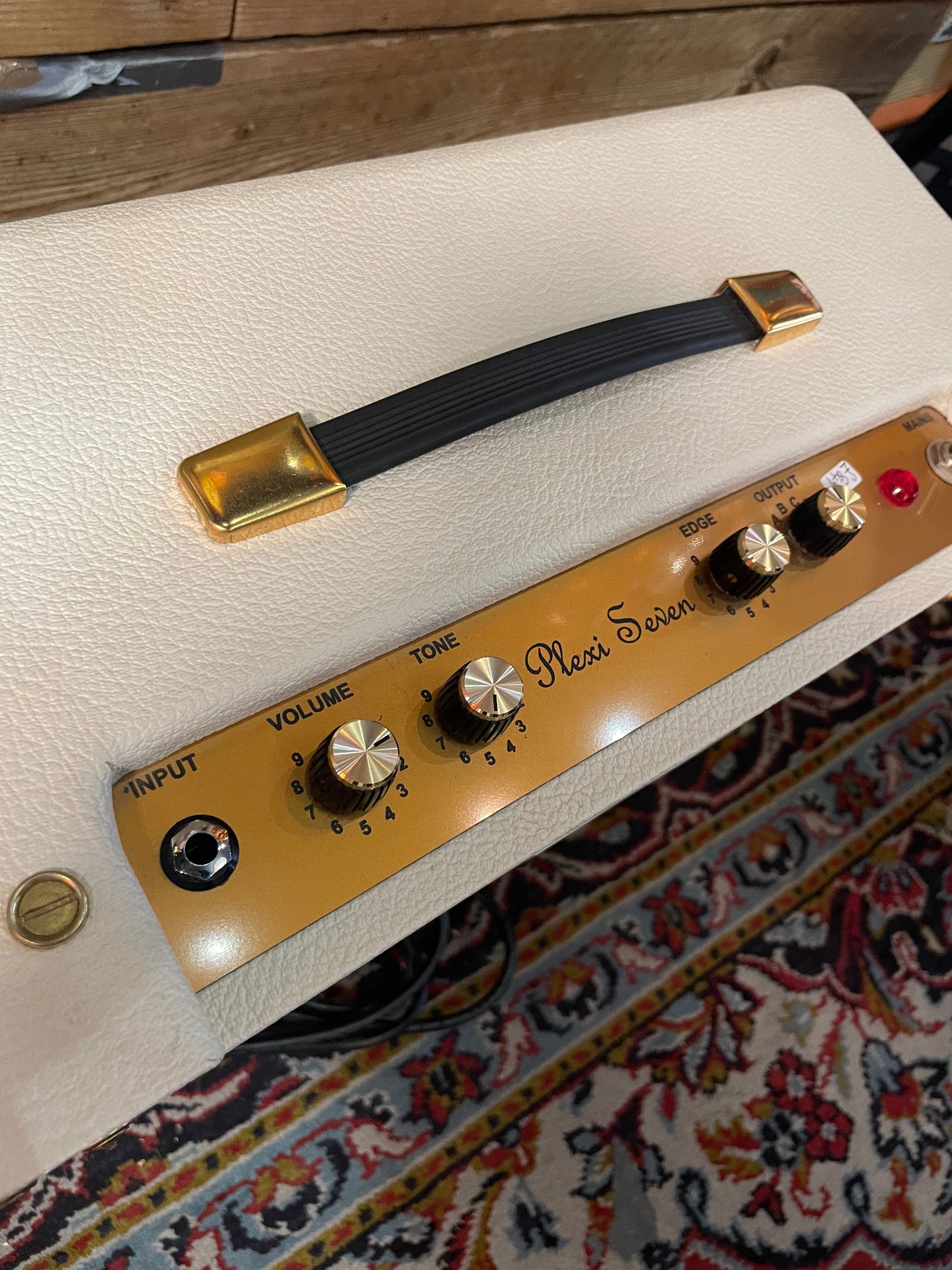 S/H Cornell Plexi Seven, 7 Watt Valvle Combo Amplifier, White