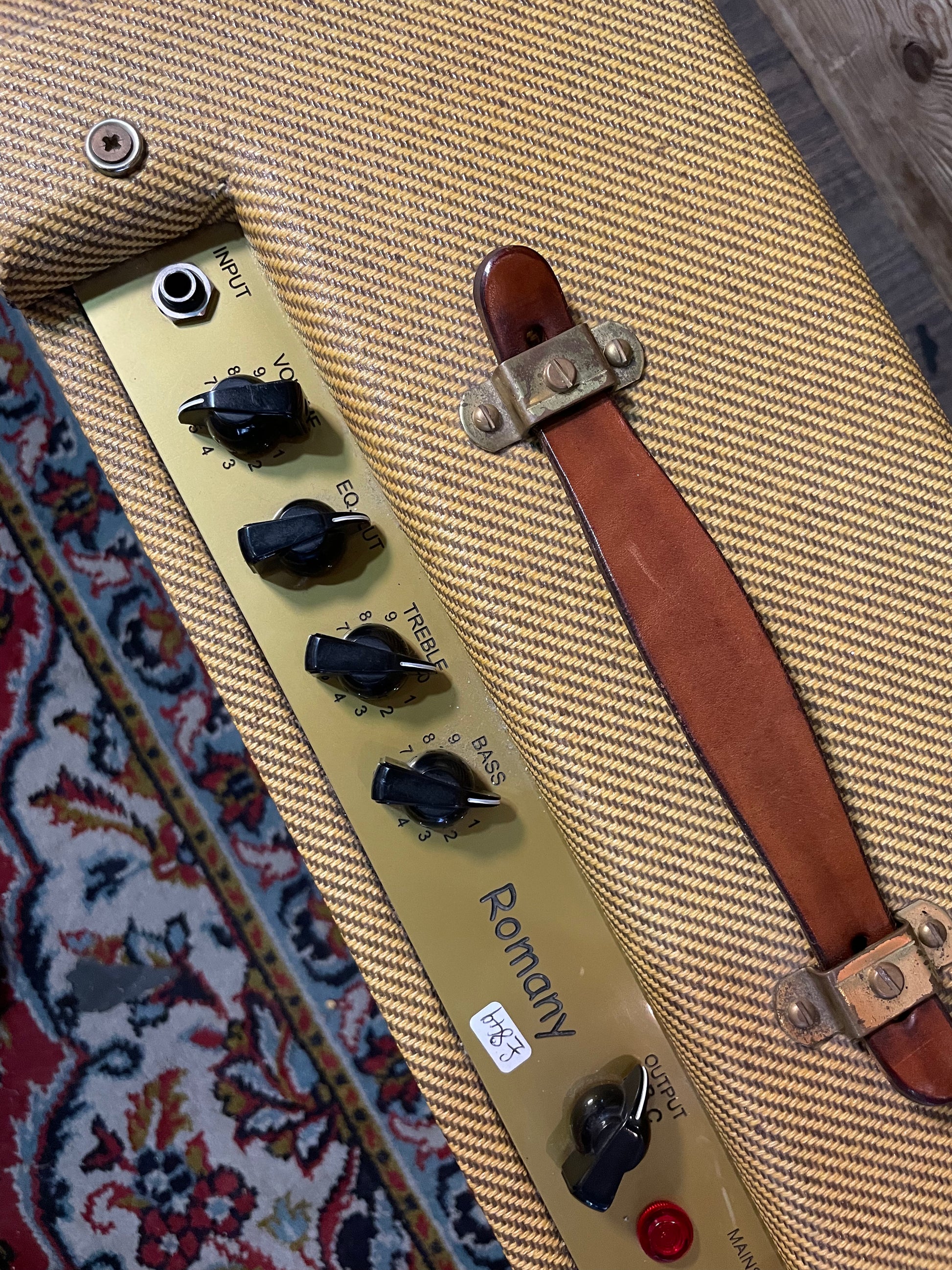 S/H Cornell Romany 10 Valve Combo Amplifer, Tweed