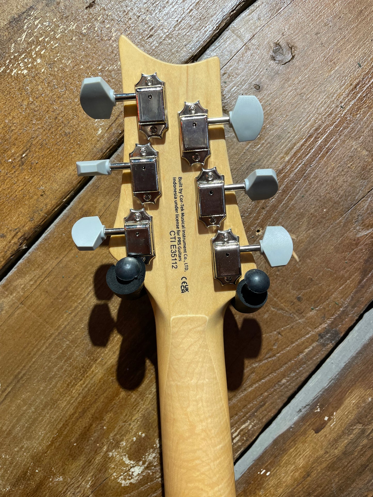 S/H PRS SE Silver Sky, Laurel Green