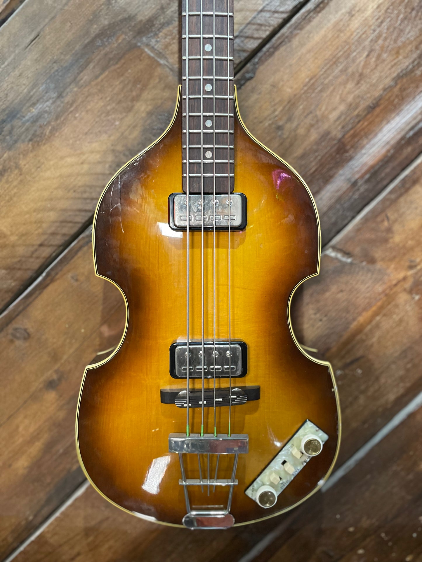 S/H 1990s Hofner 500/1 Violin Bass, Sunburst