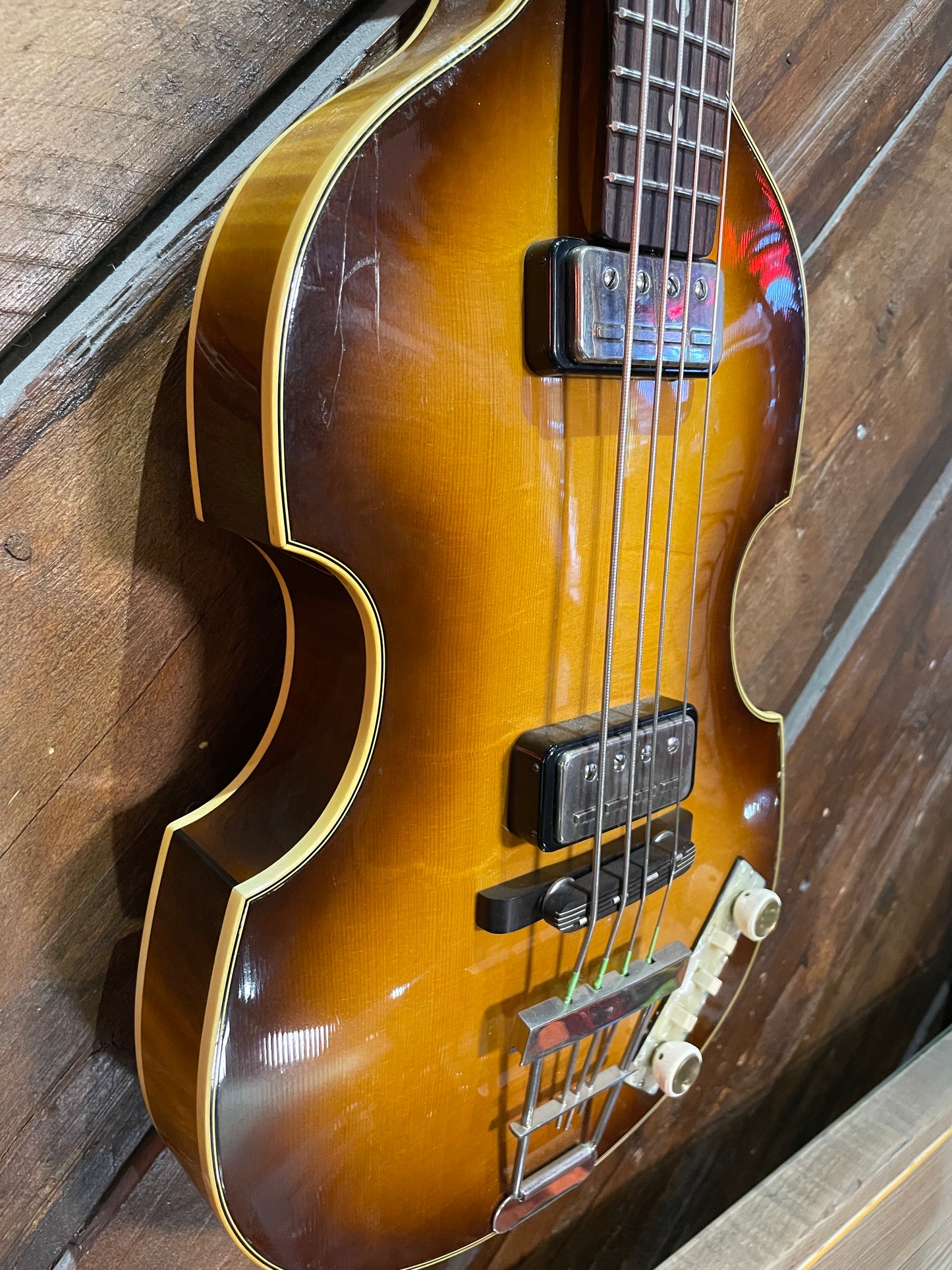 S/H 1990s Hofner 500/1 Violin Bass, Sunburst