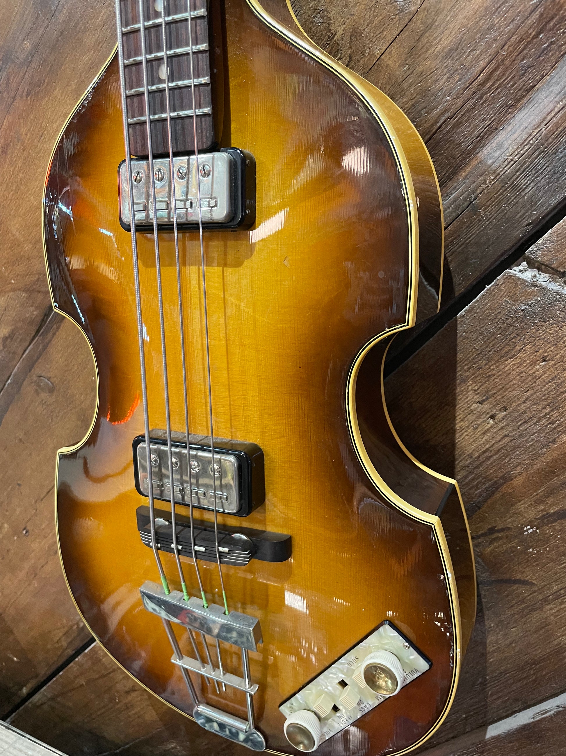 S/H 1990s Hofner 500/1 Violin Bass, Sunburst