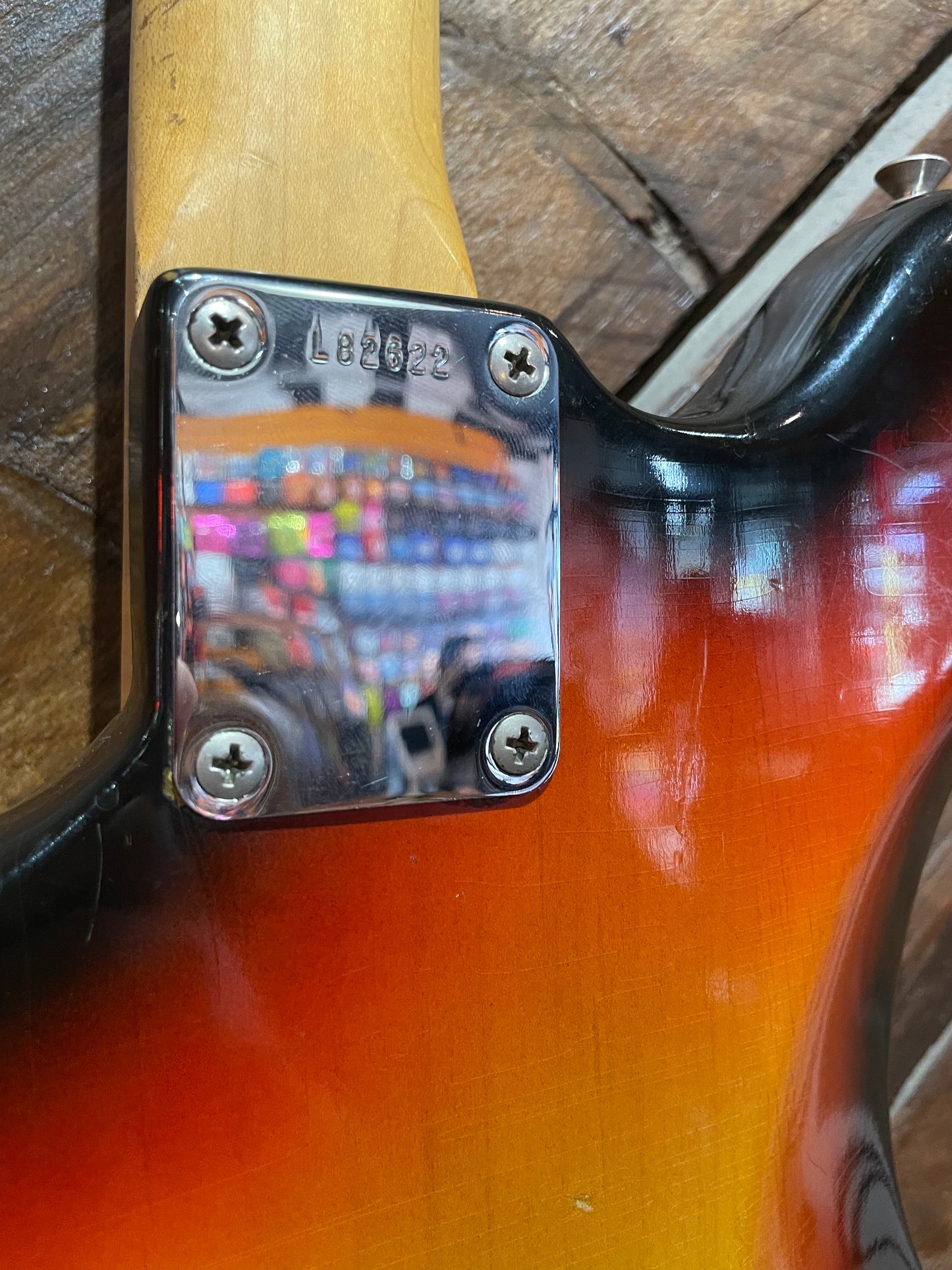 S/H 1965 Fender Jazzmaster, Three Tone Sunburst