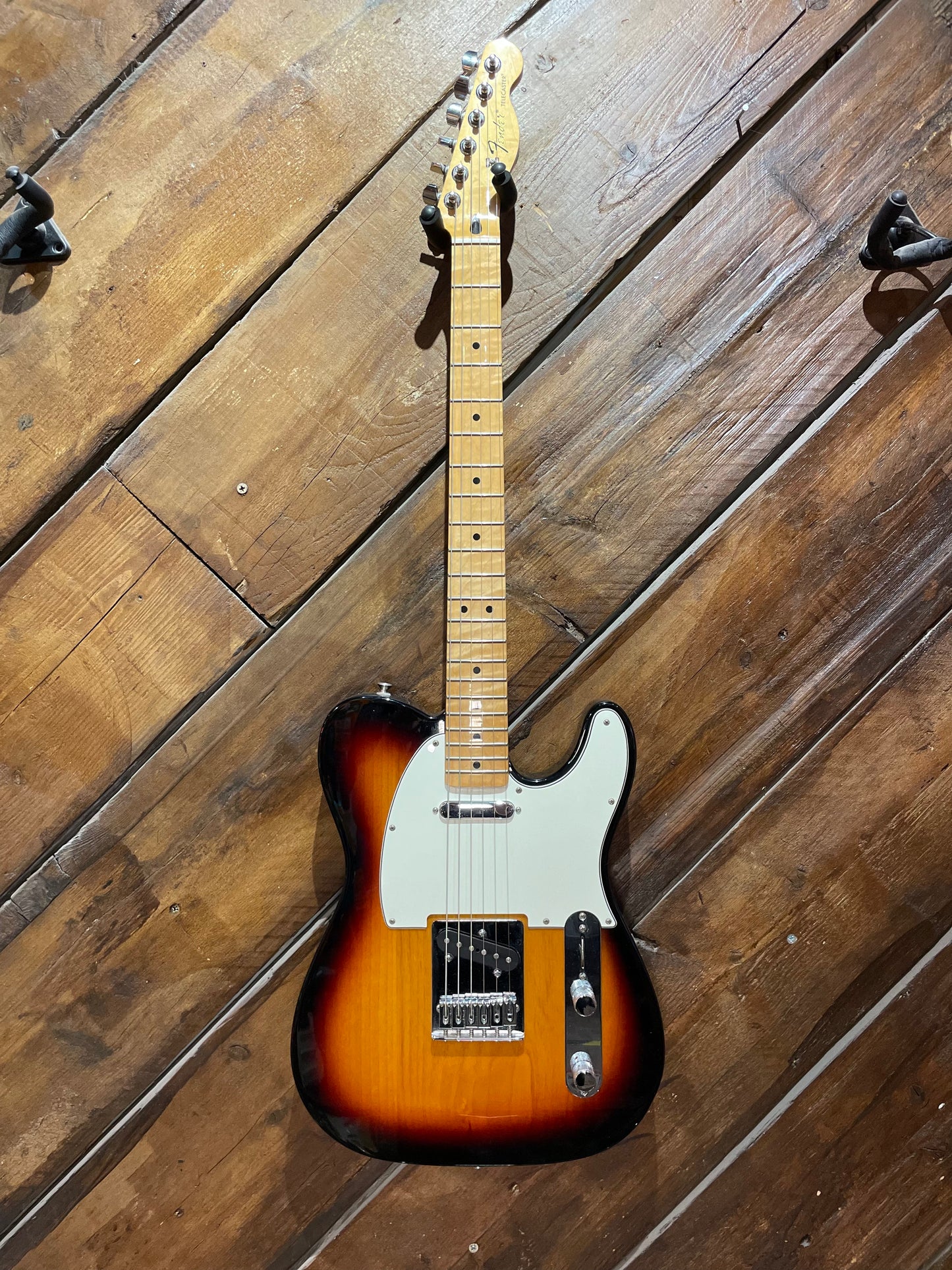 S/H 2015 Fender Mexican Standard Telecaster, Three Tone Sunburst