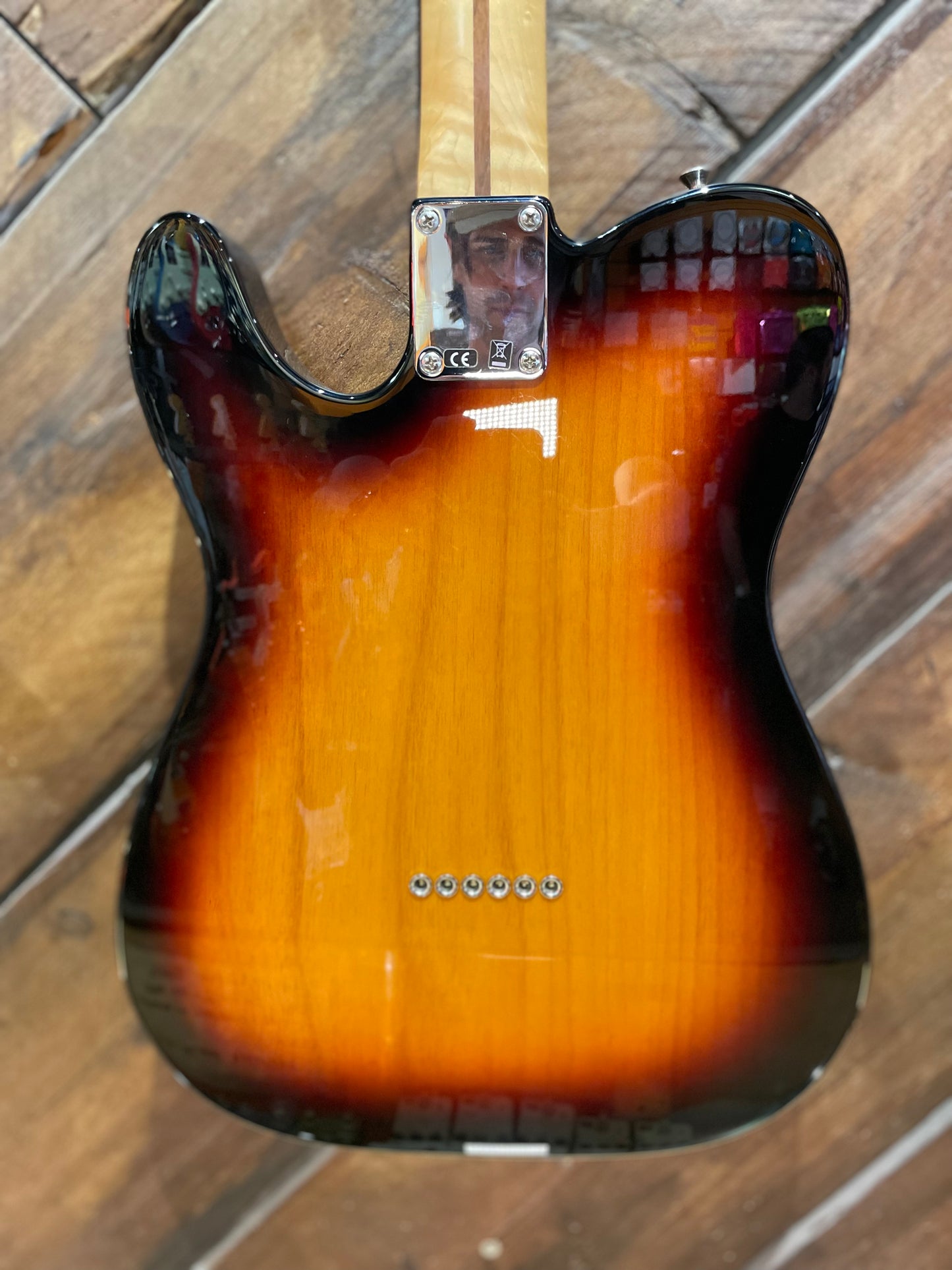 S/H 2015 Fender Mexican Standard Telecaster, Three Tone Sunburst