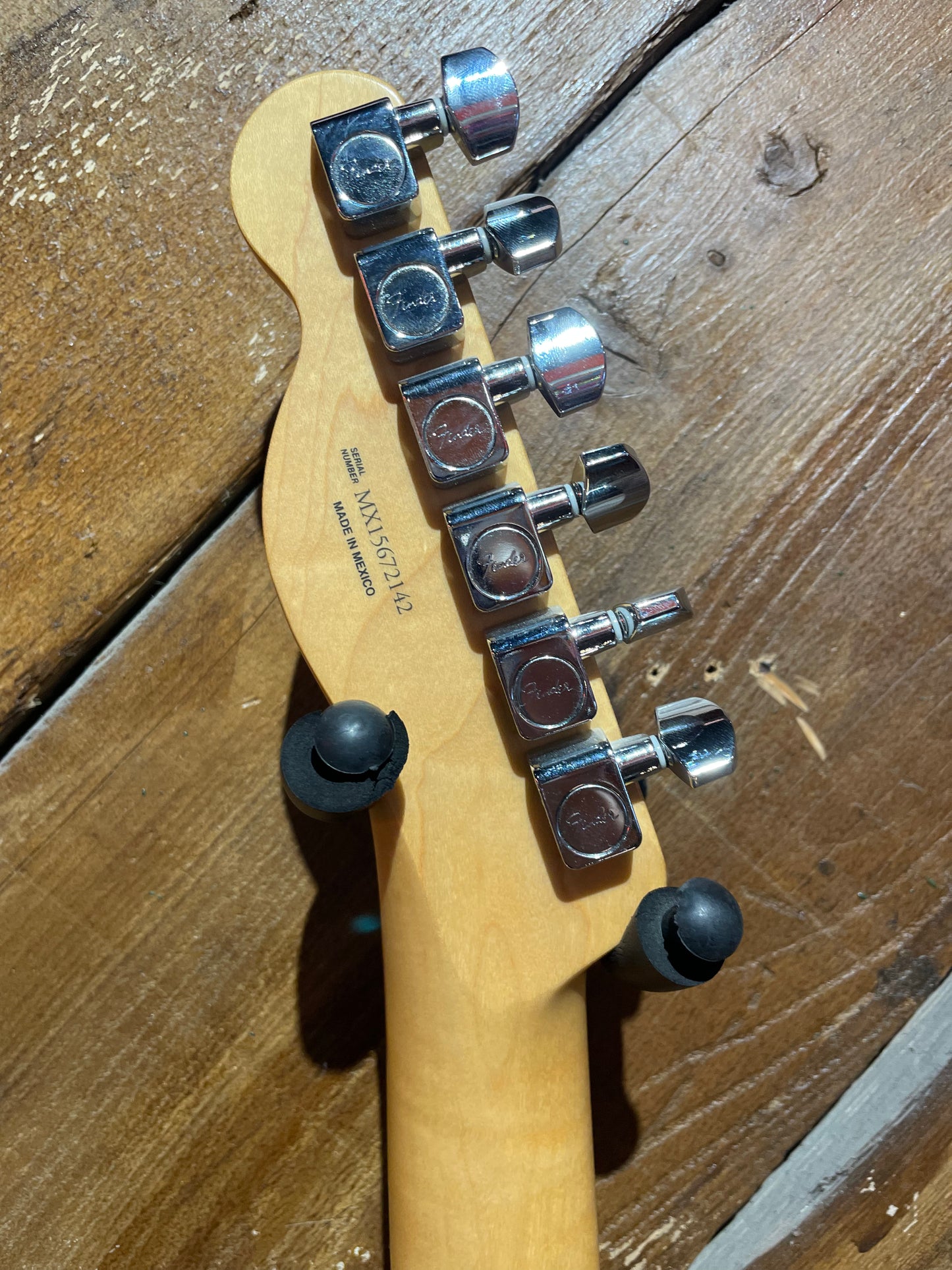 S/H 2015 Fender Mexican Standard Telecaster, Three Tone Sunburst