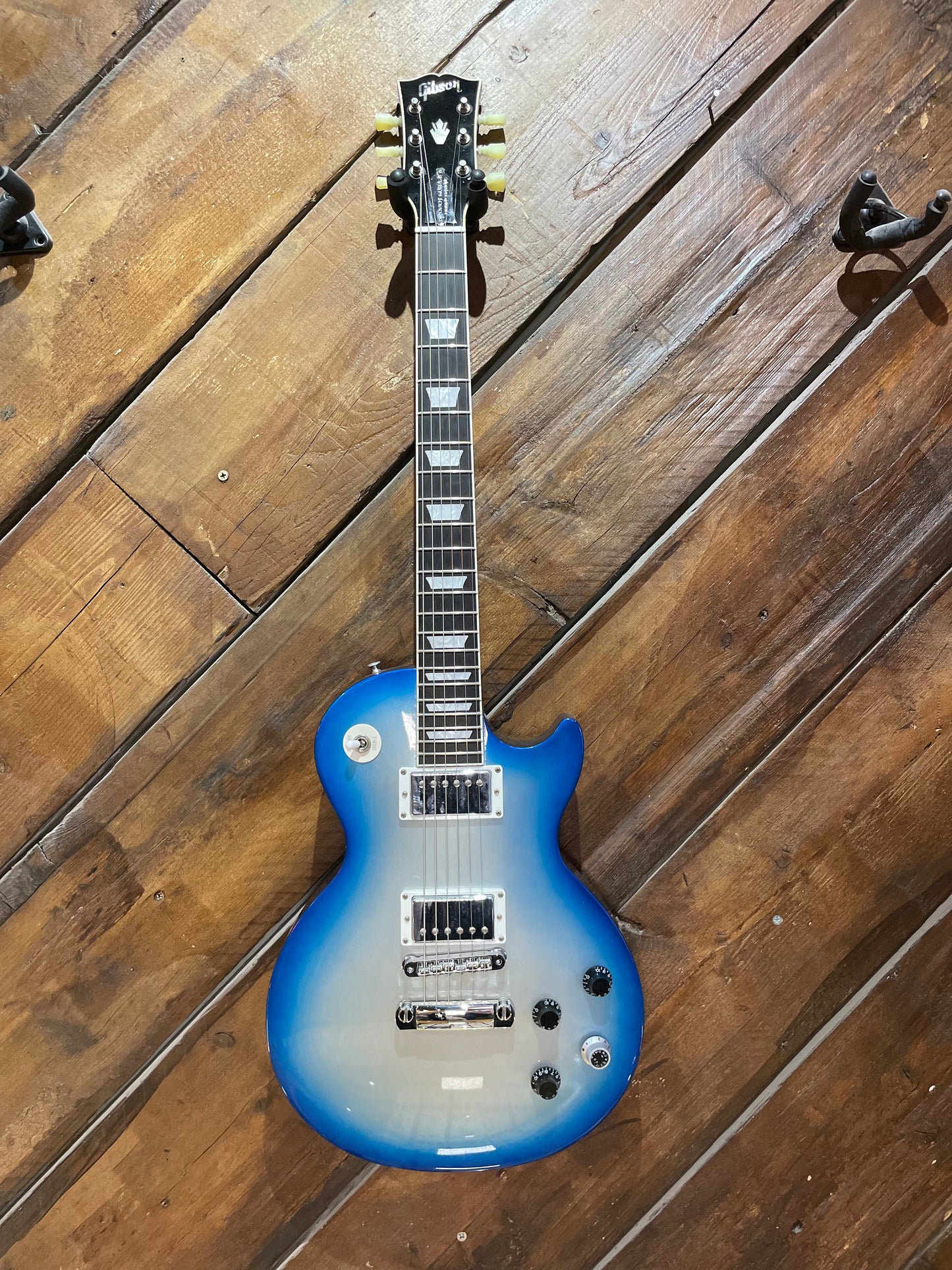 S/H 2008 Gibson USA Les Paul Ex-Robot, Blue Silverburst