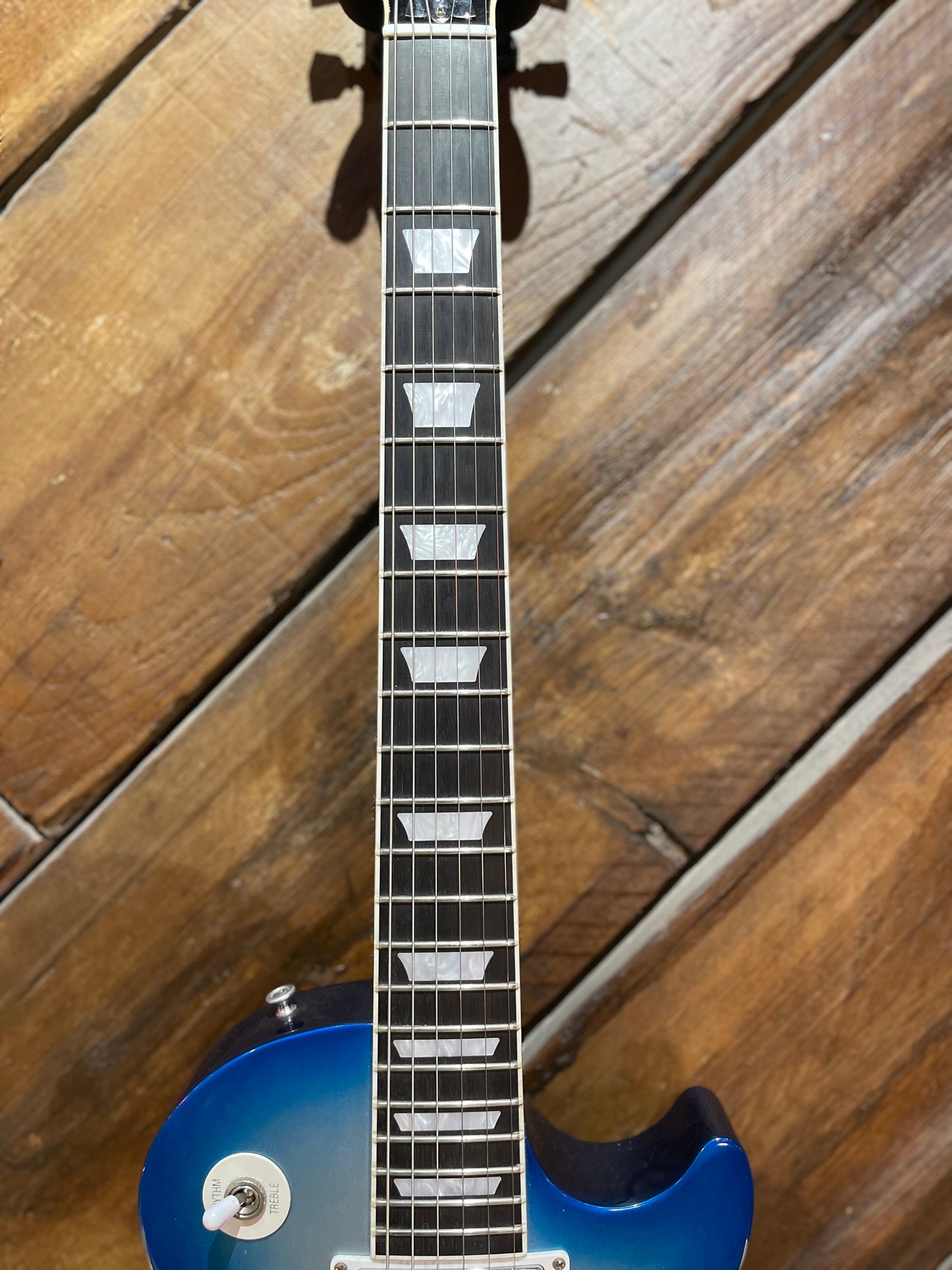 S/H 2008 Gibson USA Les Paul Ex-Robot, Blue Silverburst
