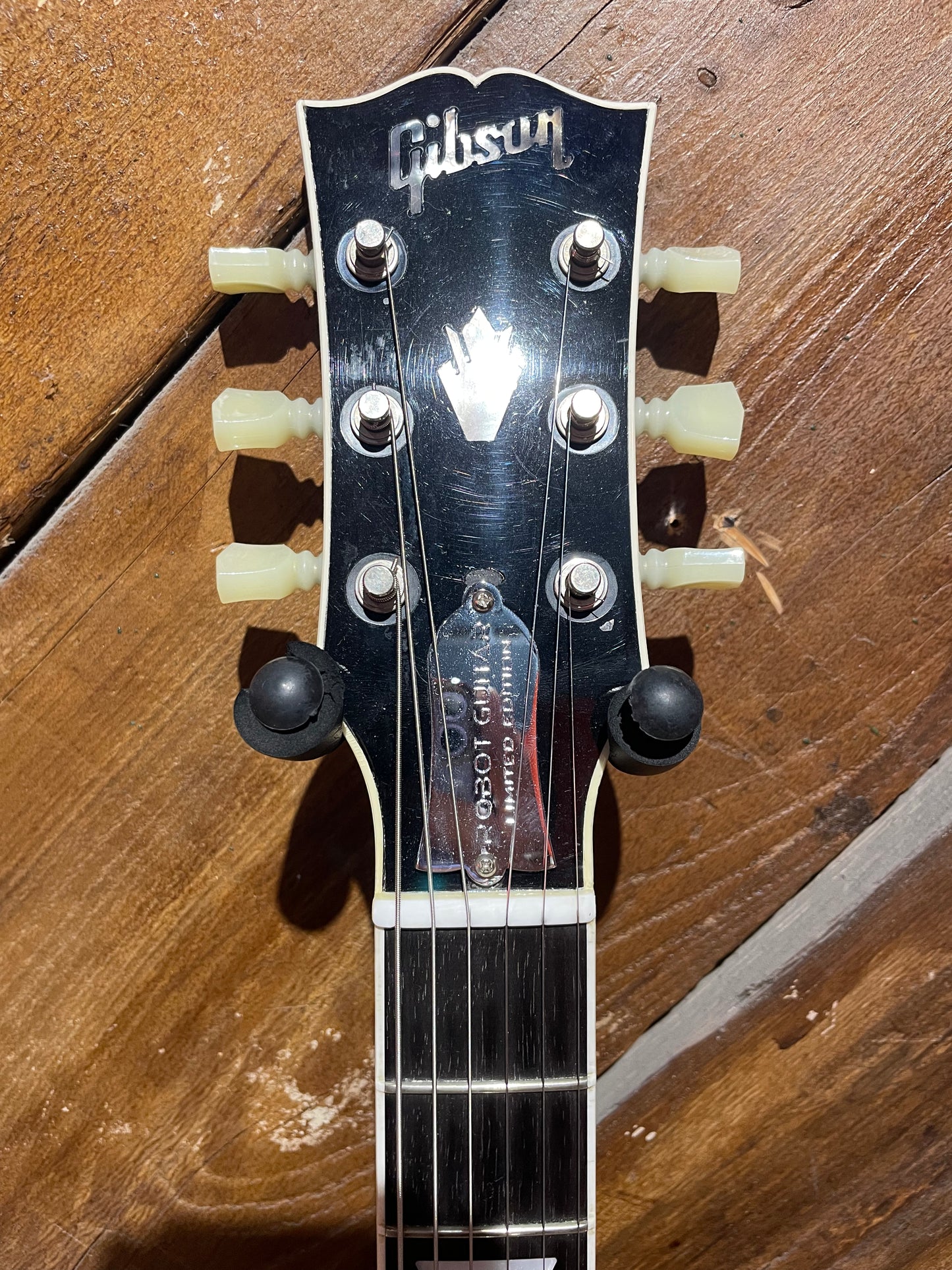 S/H 2008 Gibson USA Les Paul Ex-Robot, Blue Silverburst