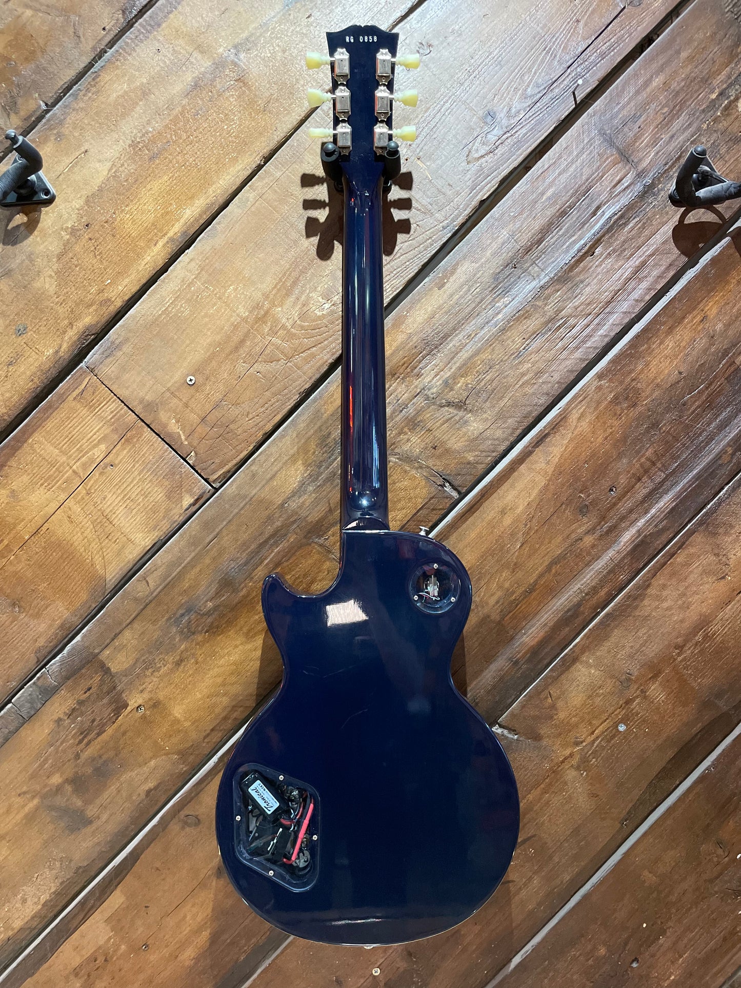 S/H 2008 Gibson USA Les Paul Ex-Robot, Blue Silverburst