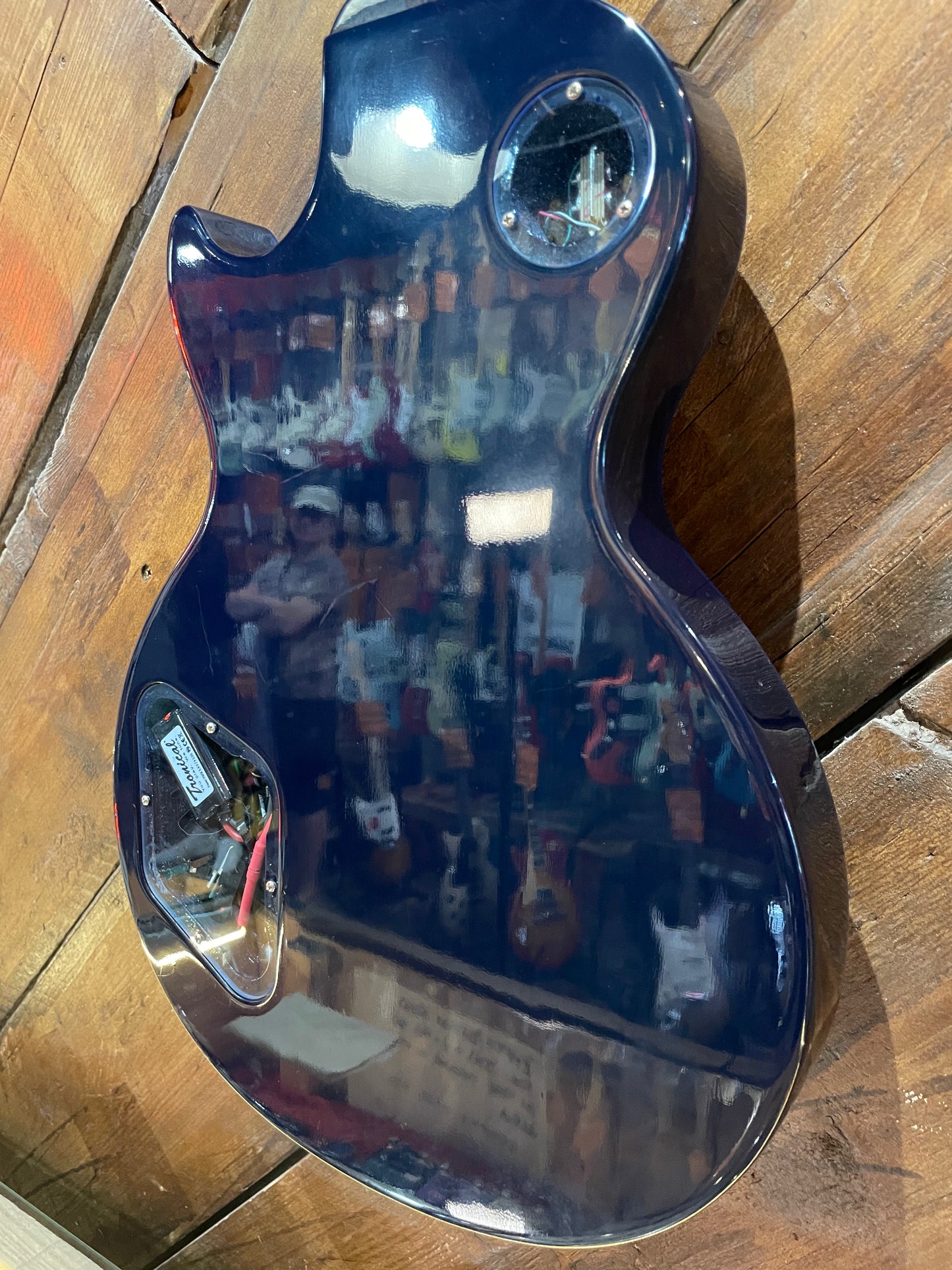 S/H 2008 Gibson USA Les Paul Ex-Robot, Blue Silverburst