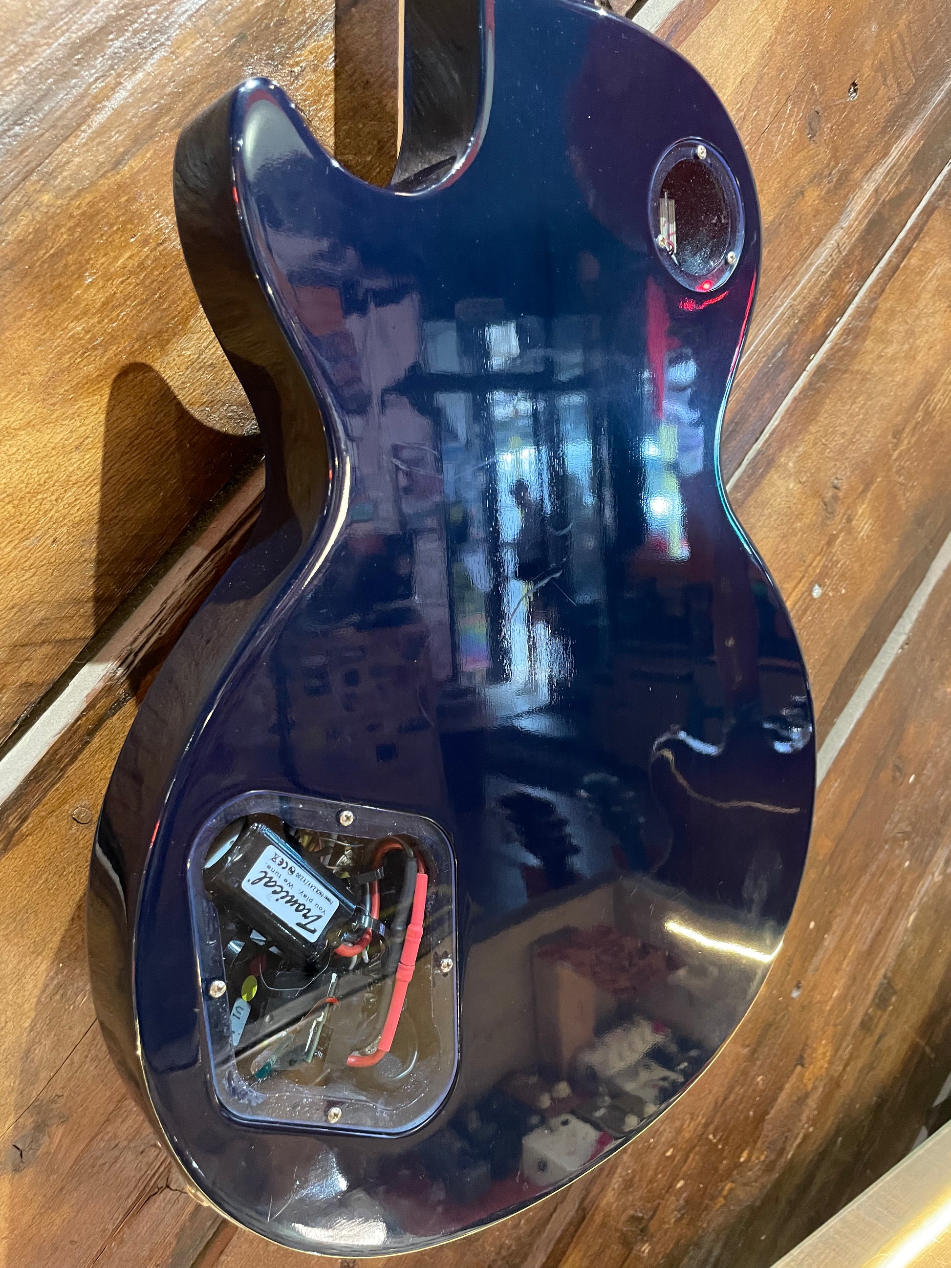 S/H 2008 Gibson USA Les Paul Ex-Robot, Blue Silverburst