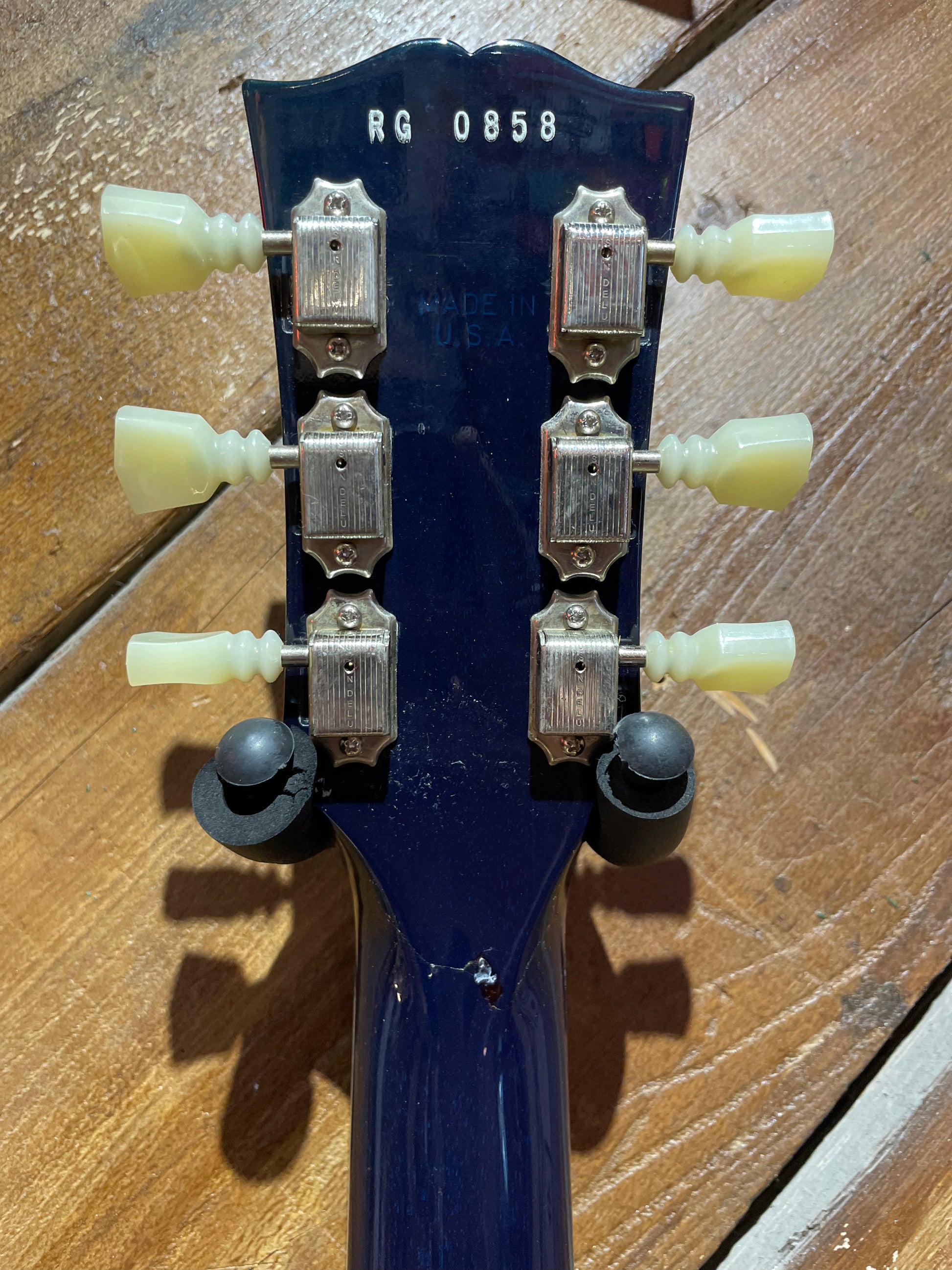 S/H 2008 Gibson USA Les Paul Ex-Robot, Blue Silverburst