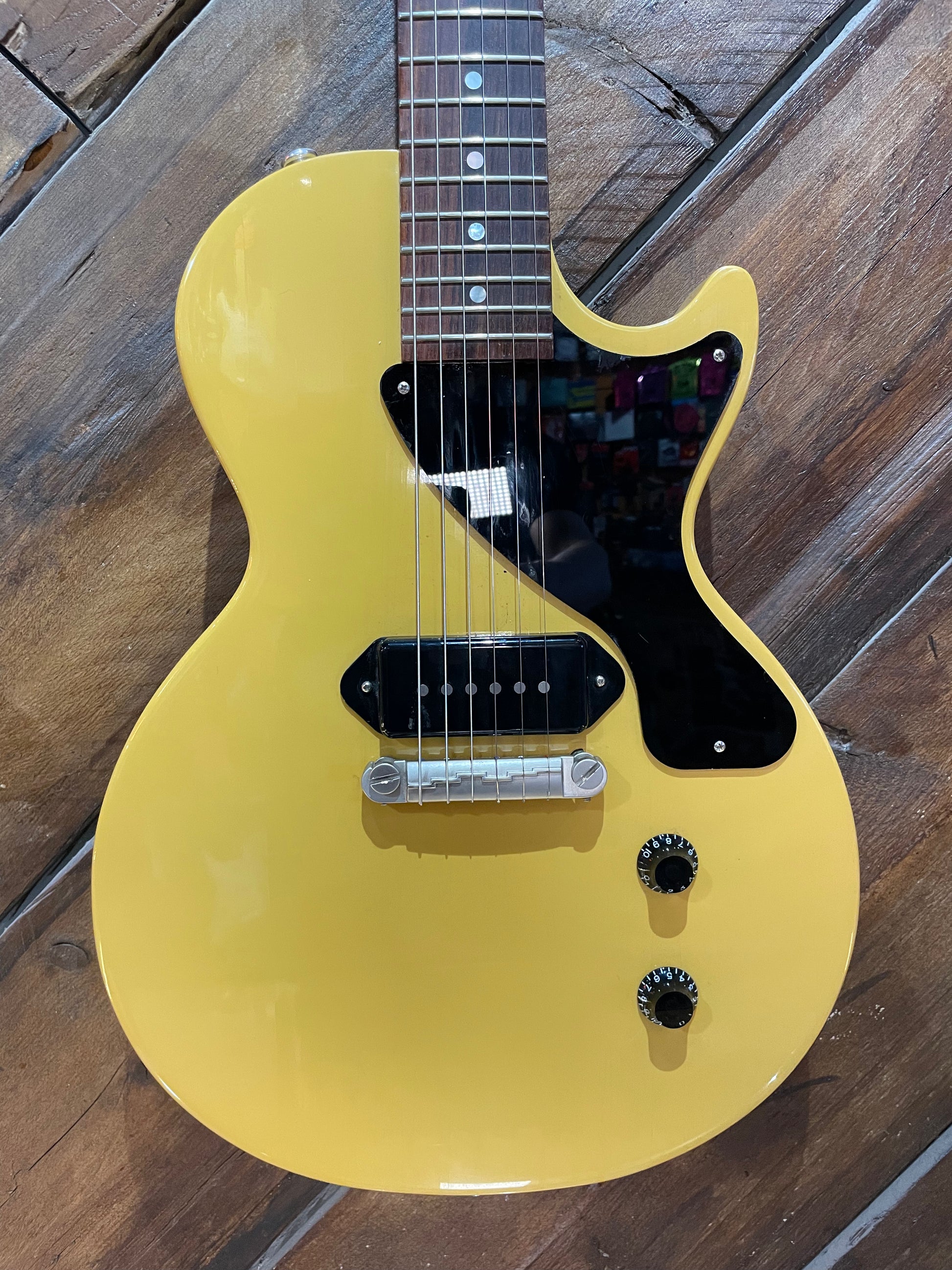 S/H 2015 Gibson 100th Anniversary Les Paul Junior, TV Yellow #150019838