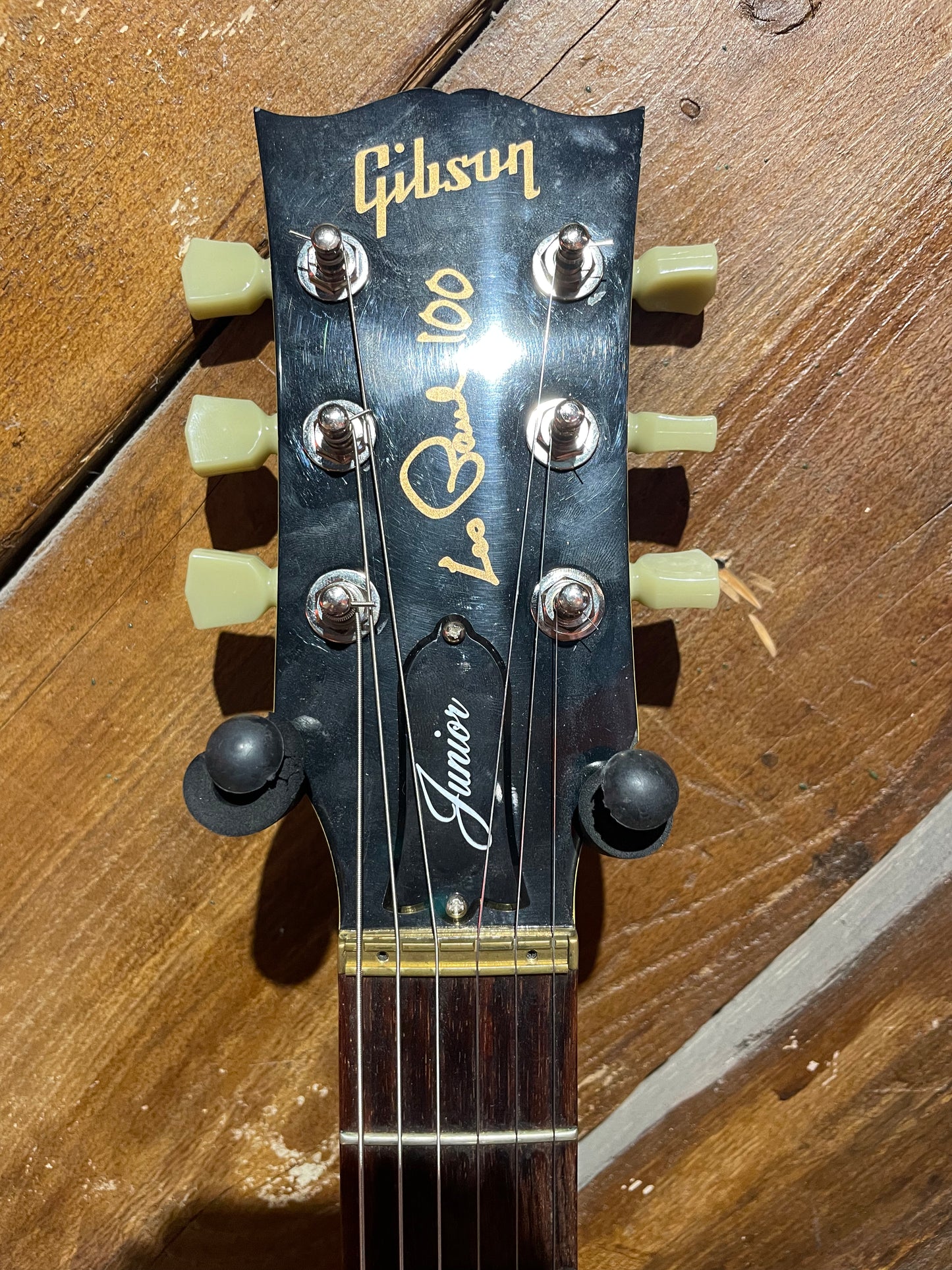 S/H 2015 Gibson 100th Anniversary Les Paul Junior, TV Yellow #150019838