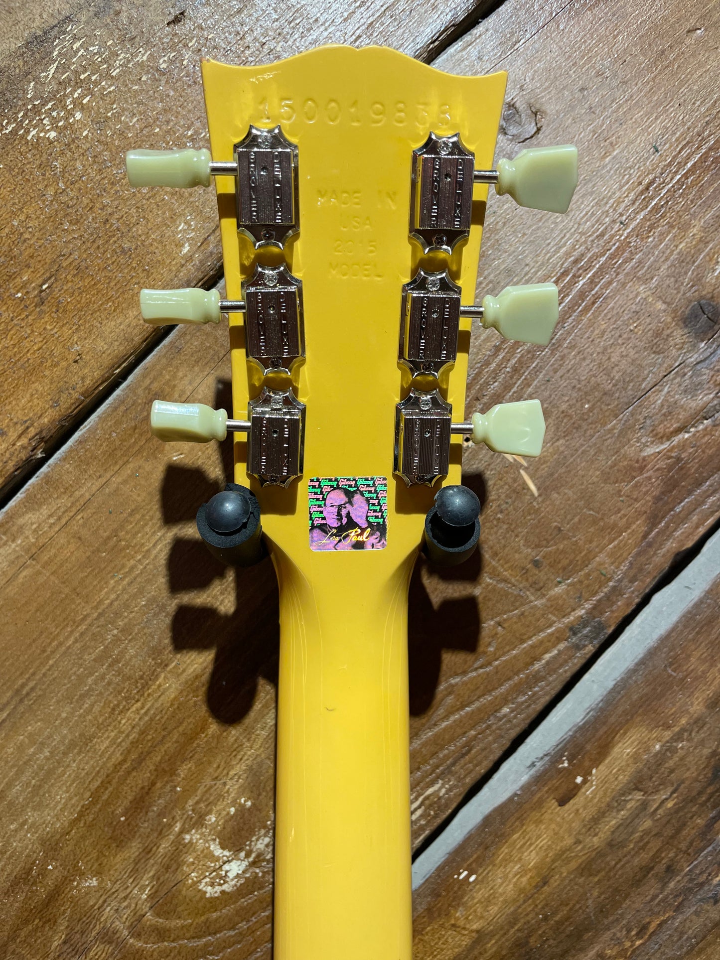 S/H 2015 Gibson 100th Anniversary Les Paul Junior, TV Yellow #150019838