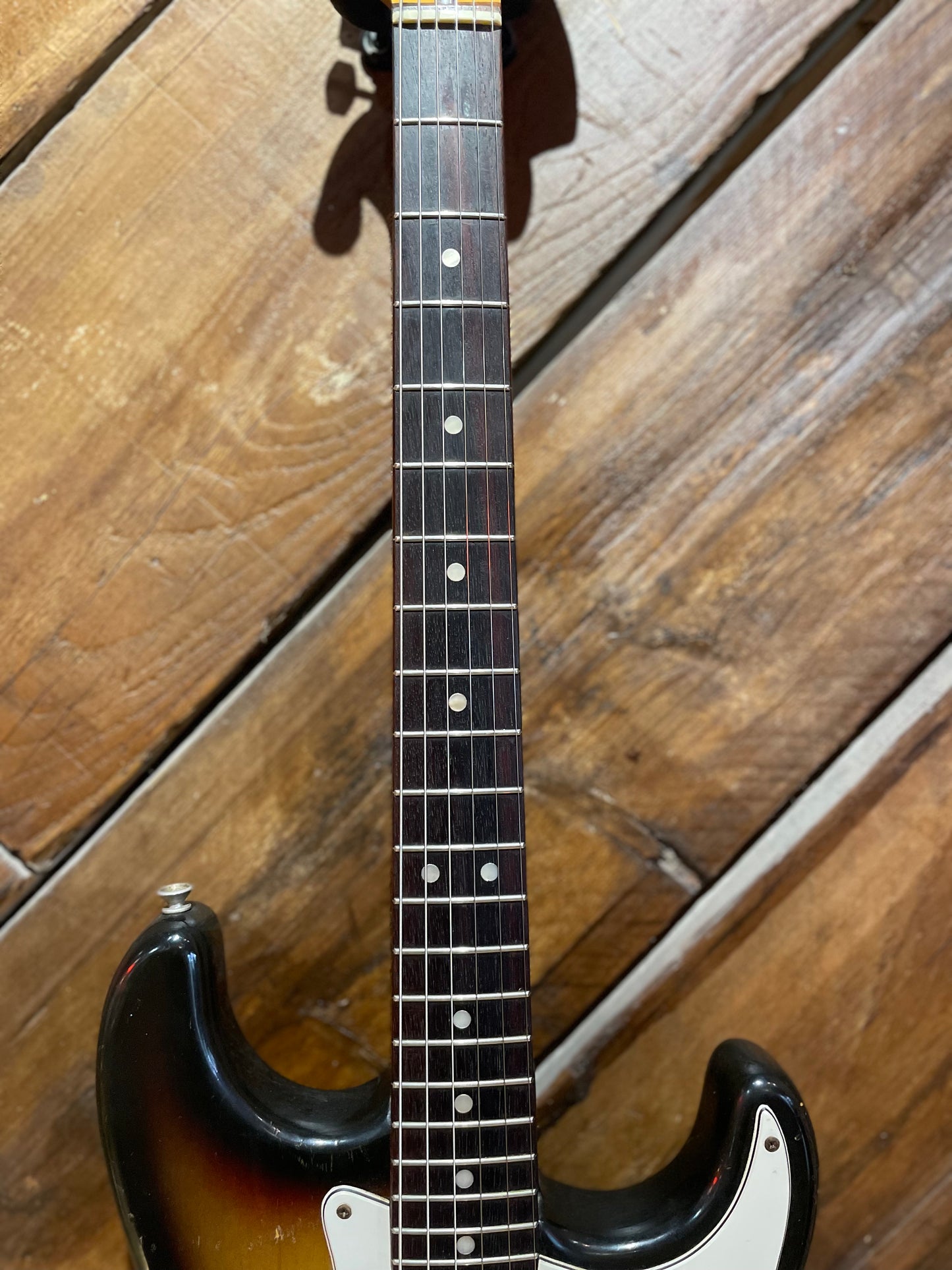 S/H 1974 Fender Stratocaster Hard Tail, Three Tone Sunburst