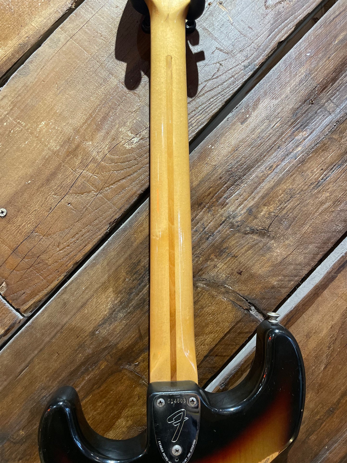 S/H 1974 Fender Stratocaster Hard Tail, Three Tone Sunburst