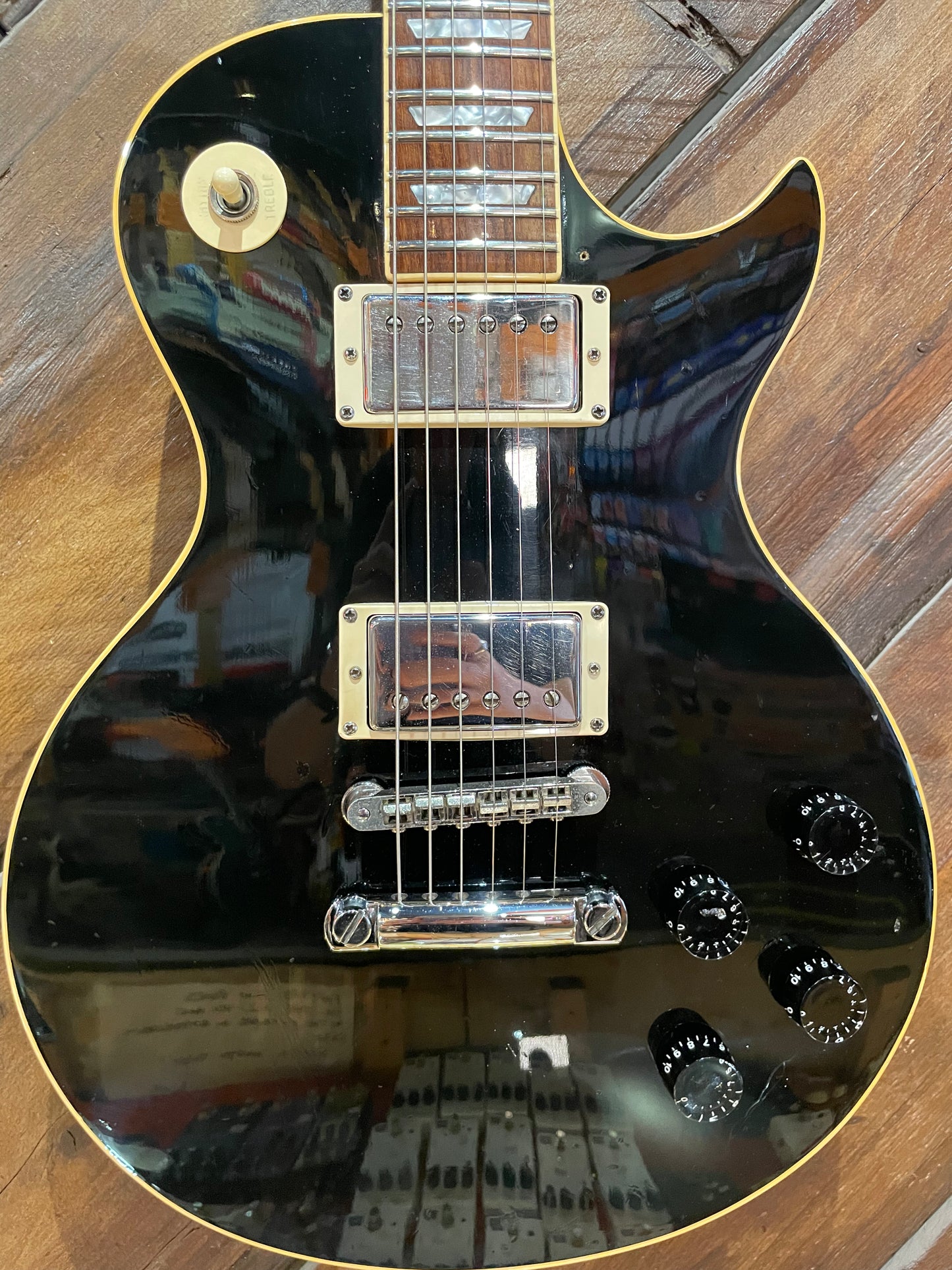 S/H 1979 Gibson Les Paul Standard, Black