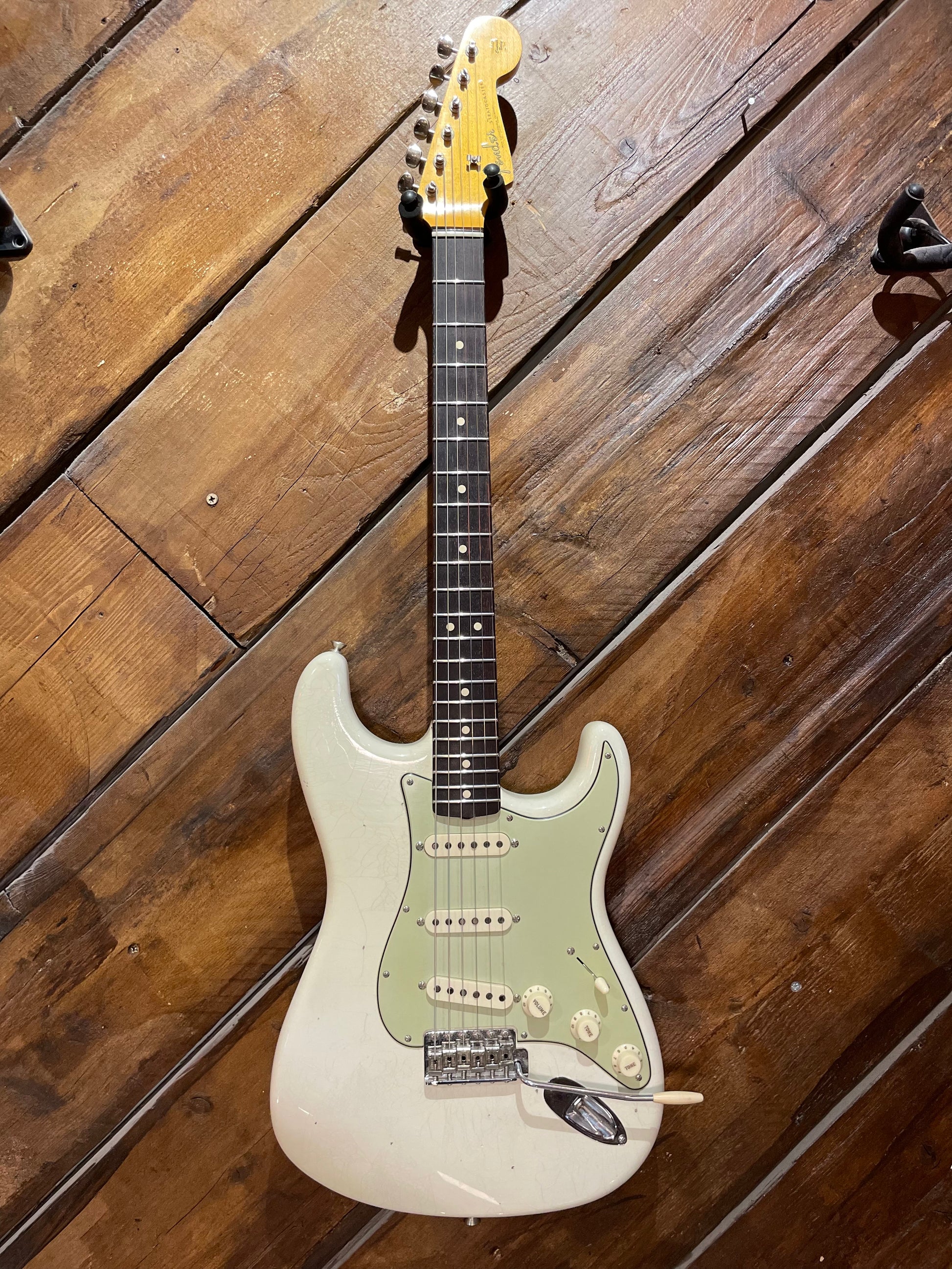 S/H 2023 Fender Custom Shop '63 Journeyman Stratocaster, Olympic White