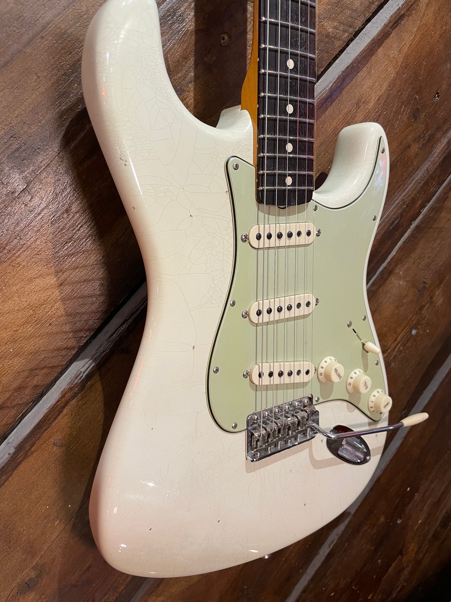 S/H 2023 Fender Custom Shop '63 Journeyman Stratocaster, Olympic White