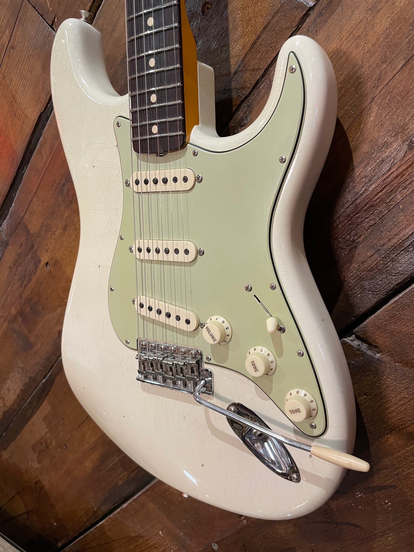 S/H 2023 Fender Custom Shop '63 Journeyman Stratocaster, Olympic White